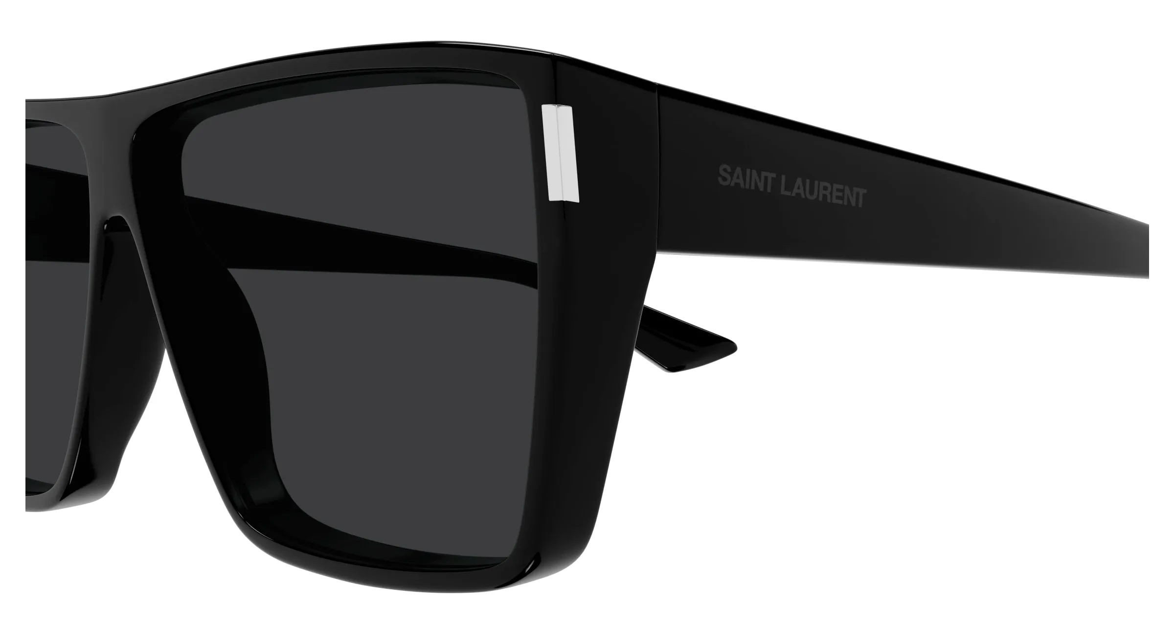 SAINT LAURENT SL 756 001 Occhiali da sole Bio-iniettato Nero Nero Squadrata - immagine 3