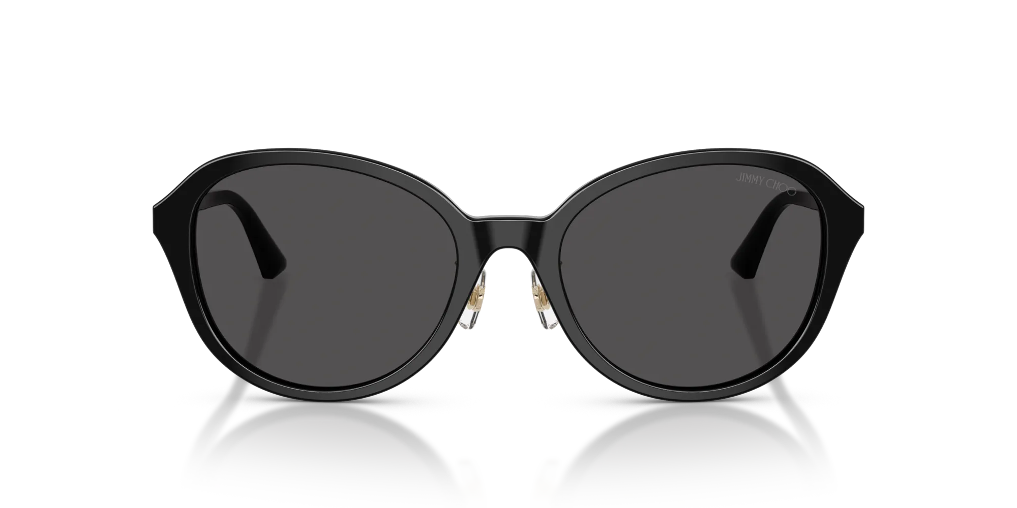 Jimmy Choo JC5044D 500087 Occhiali da sole Acetato Nero Grigio Pantos Normale - immagine 3