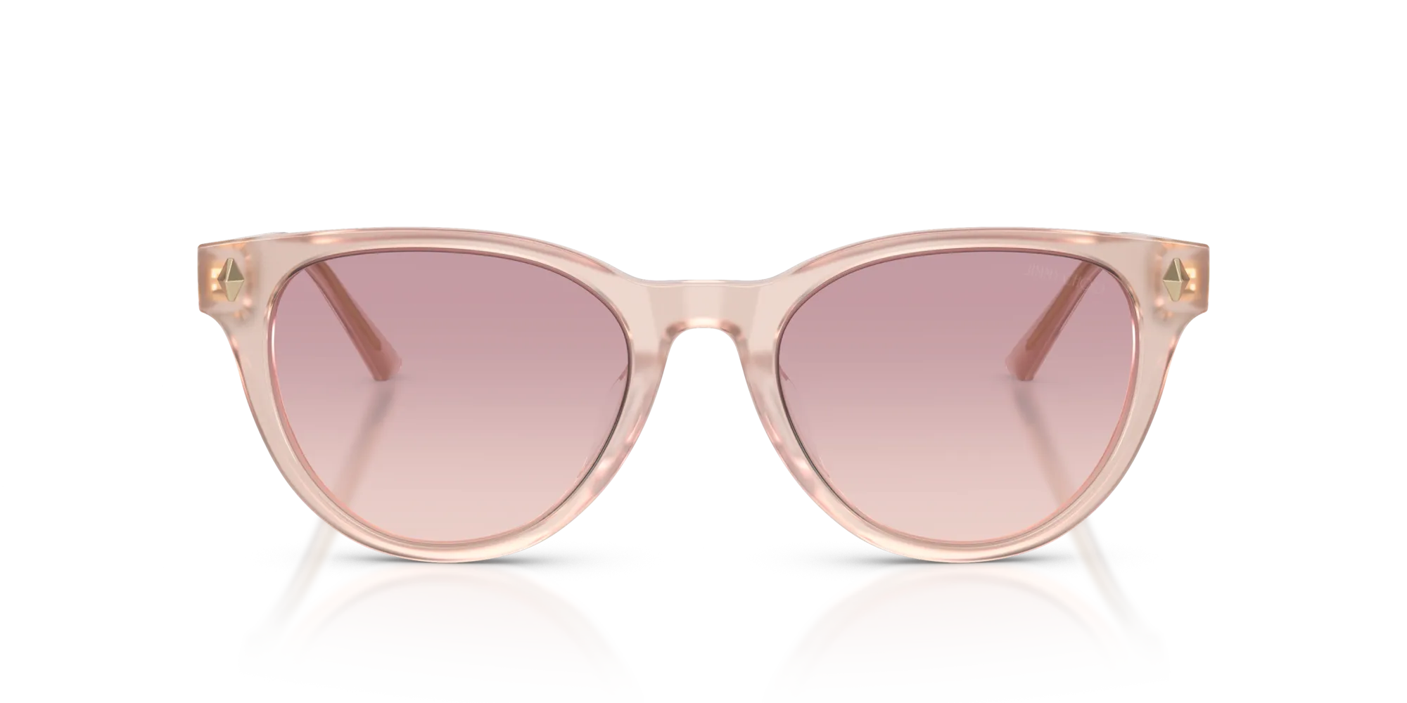 Jimmy Choo JC5043D 505268 Occhiali da sole Acetato Rosa Viola Pantos Normale Sfumato - immagine 3