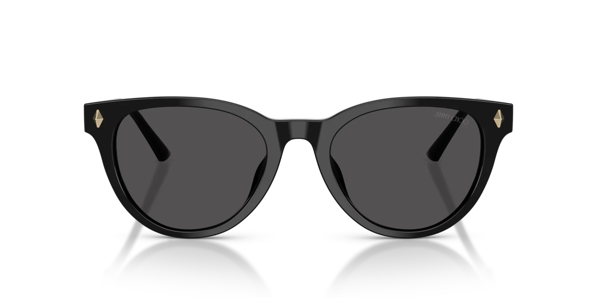 Jimmy Choo JC5043D 500087 Occhiali da sole Acetato Nero Grigio Pantos Normale - immagine 3