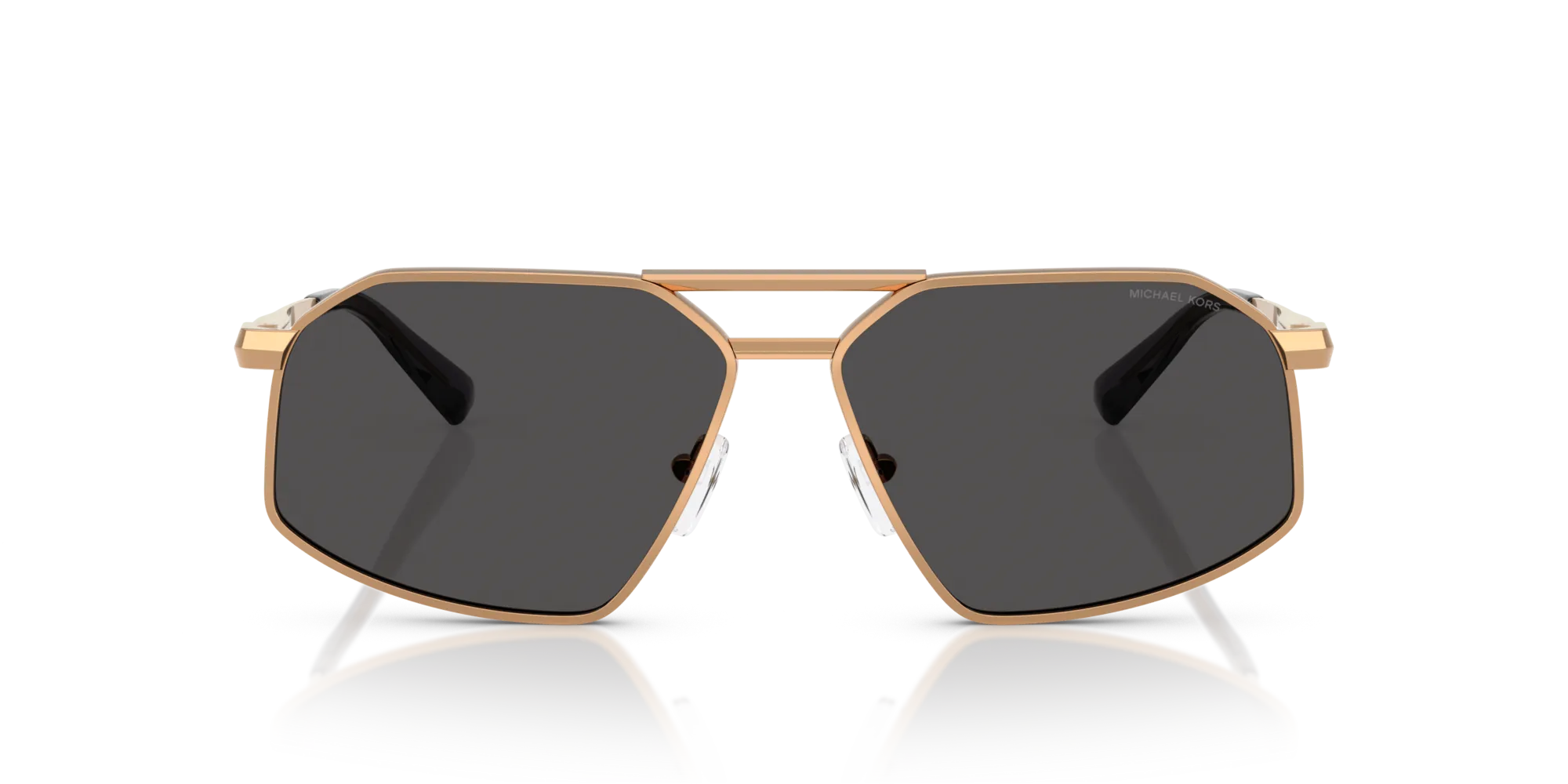 Michael Kors MK1167 MAR VISTA 189987 Occhiali da sole Metallo Oro Grigio Geometrica Normale - immagine 3