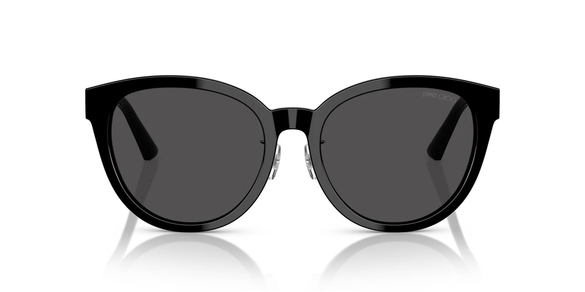 Jimmy Choo JC5032D 500087 Occhiali da sole Acetato Nero Grigio Pantos Normale - immagine 3
