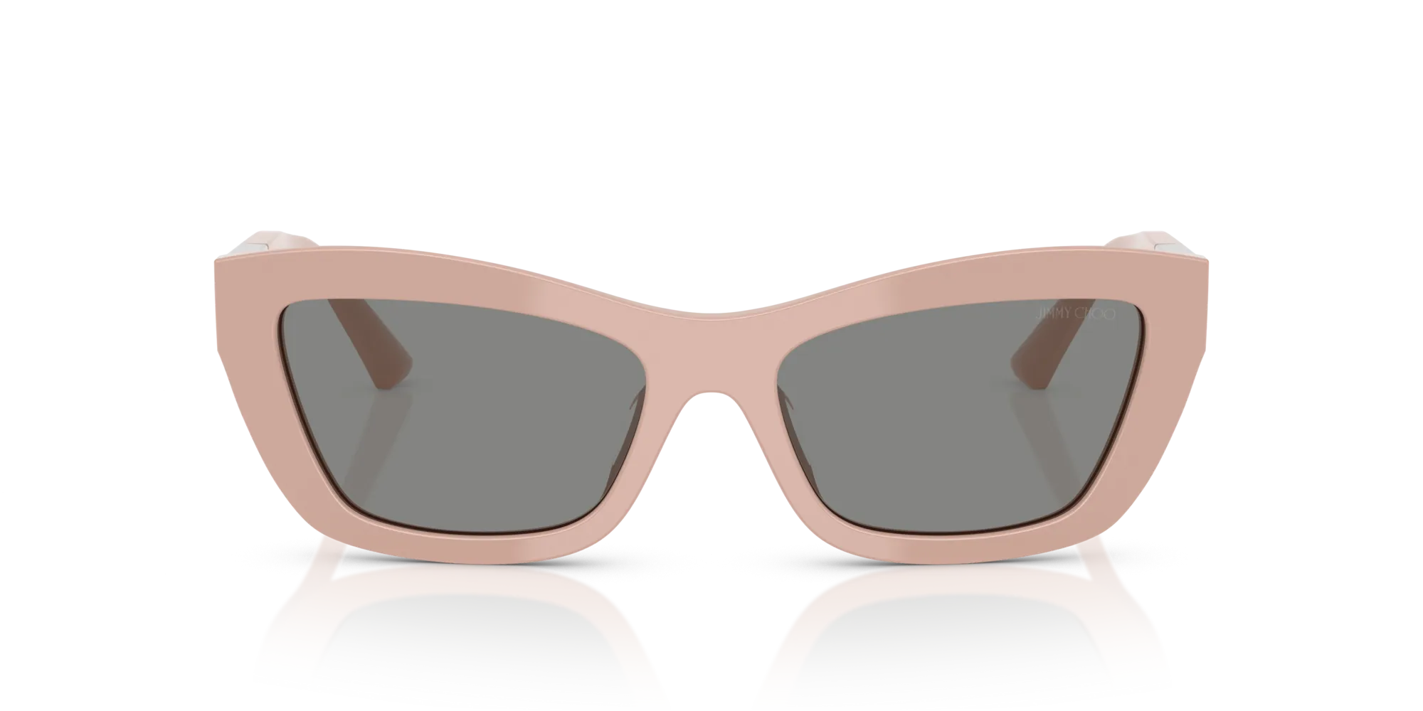 Jimmy Choo JC5030U 501487 Occhiali da sole Acetato Rosa Grigio Cat Eye Normale - immagine 3