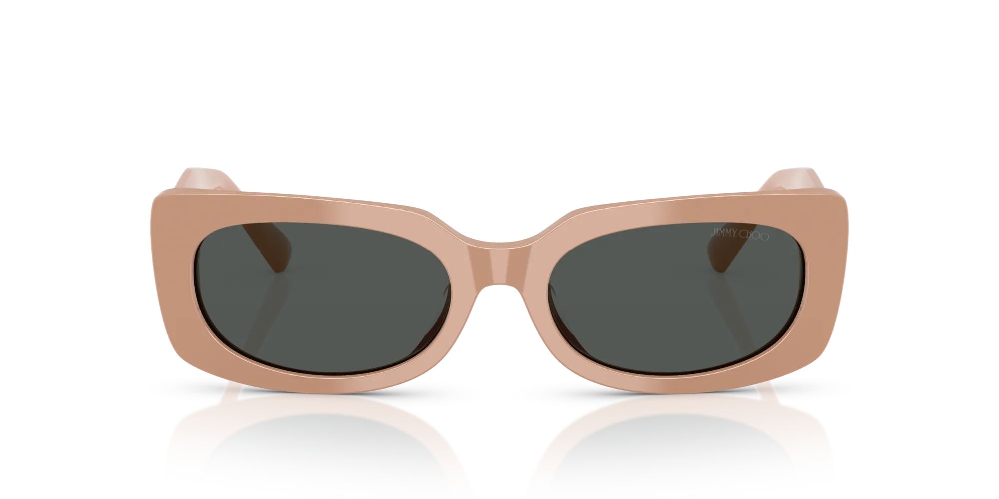 Jimmy Choo JC5029U 501987 Occhiali da sole Acetato Rosa Grigio Pillow Normale - immagine 3