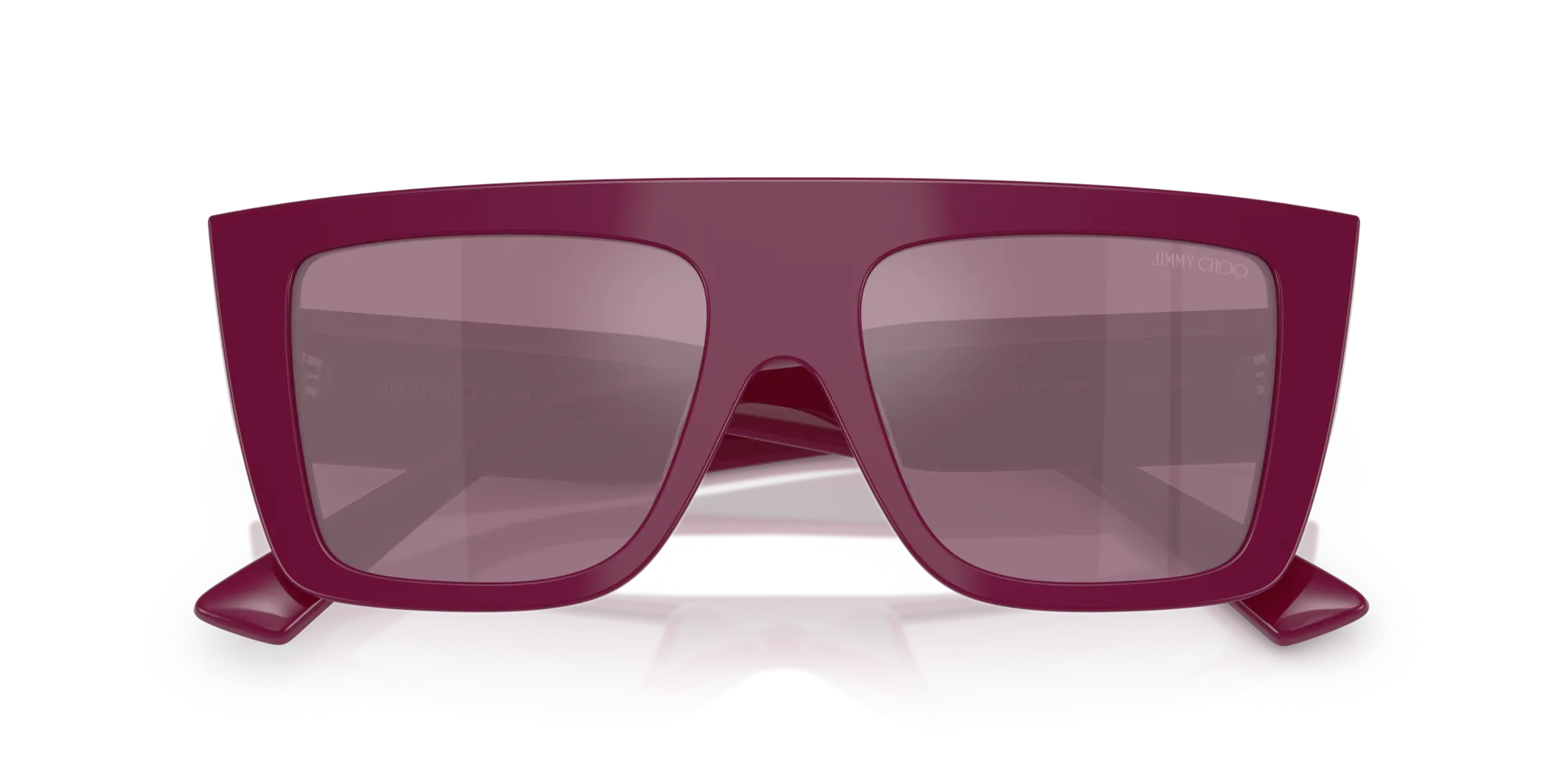Jimmy Choo JC5026U 5061AK Occhiali da sole Acetato Viola Viola Squadrata Normale - immagine 2