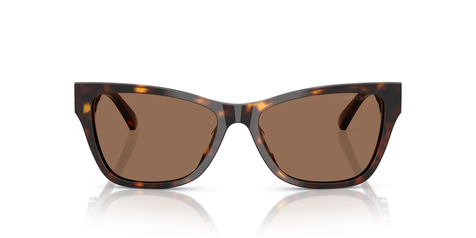 Jimmy Choo JC5024HU 500273 Occhiali da sole Acetato Tartaruga Marrone Pillow Normale - immagine 3