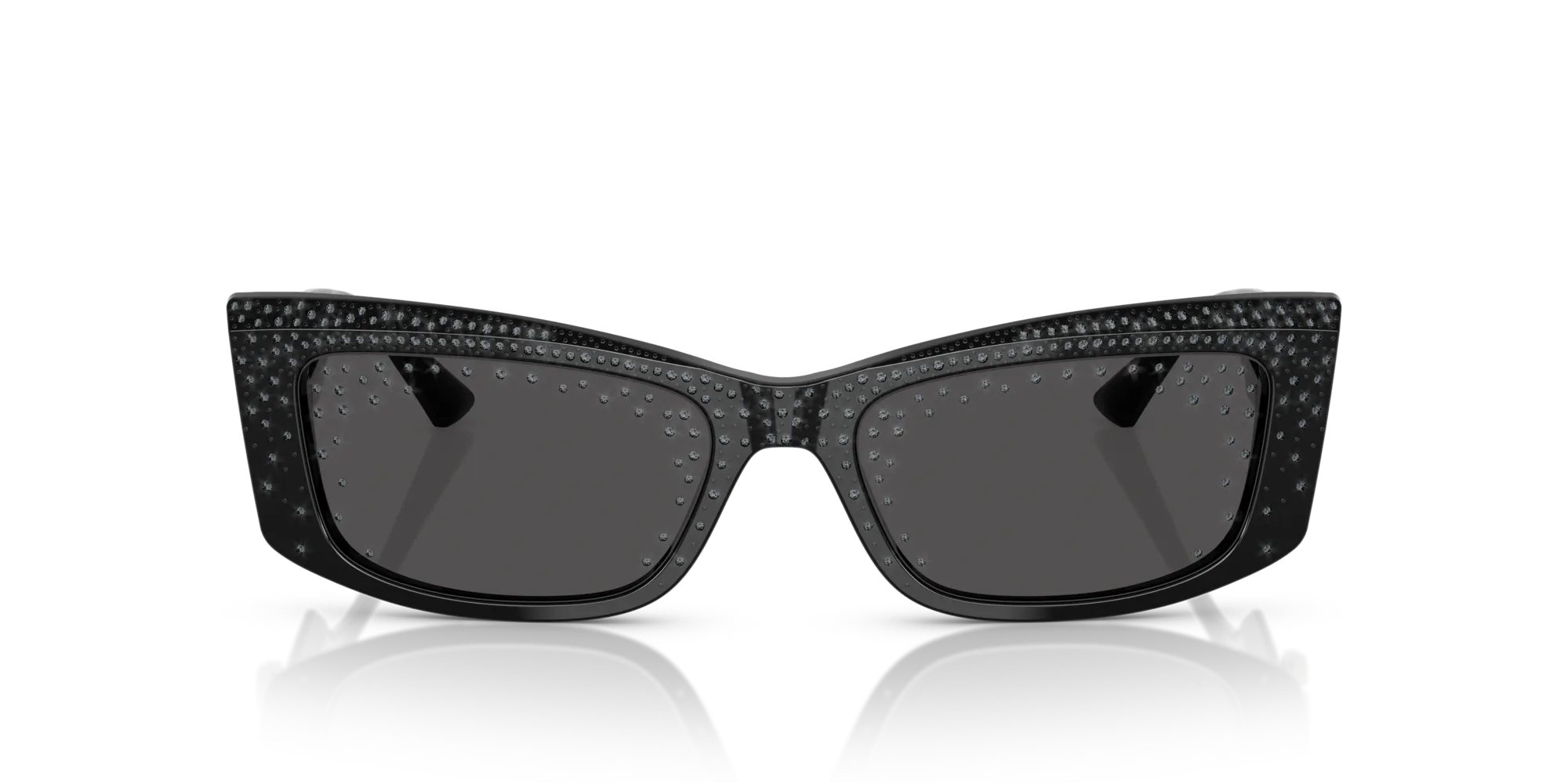 Jimmy Choo JC5020B 501787 Occhiali da sole Acetato Nero Grigio Pillow Normale - immagine 3