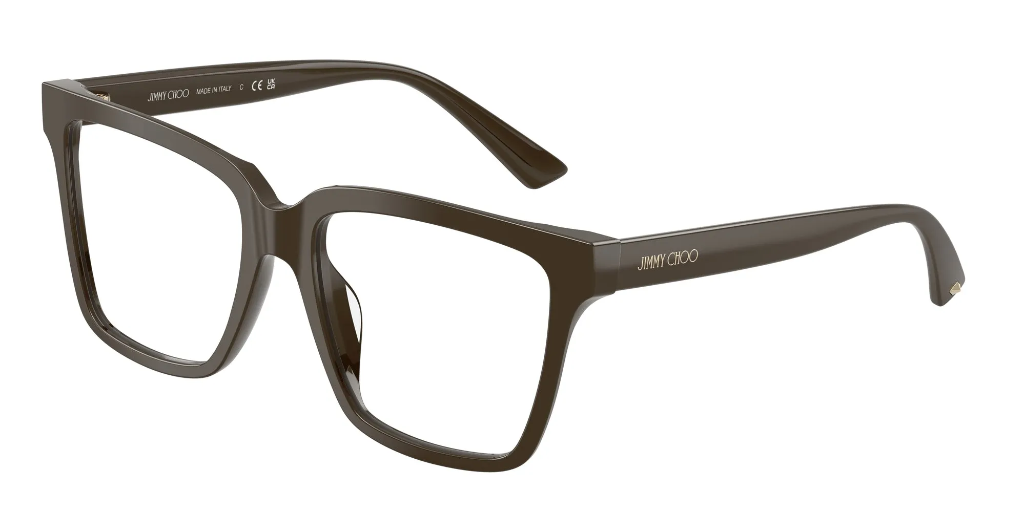 Jimmy Choo JC3040U 5060 Montature da vista Acetato Verde Squadrata Normale - immagine 1