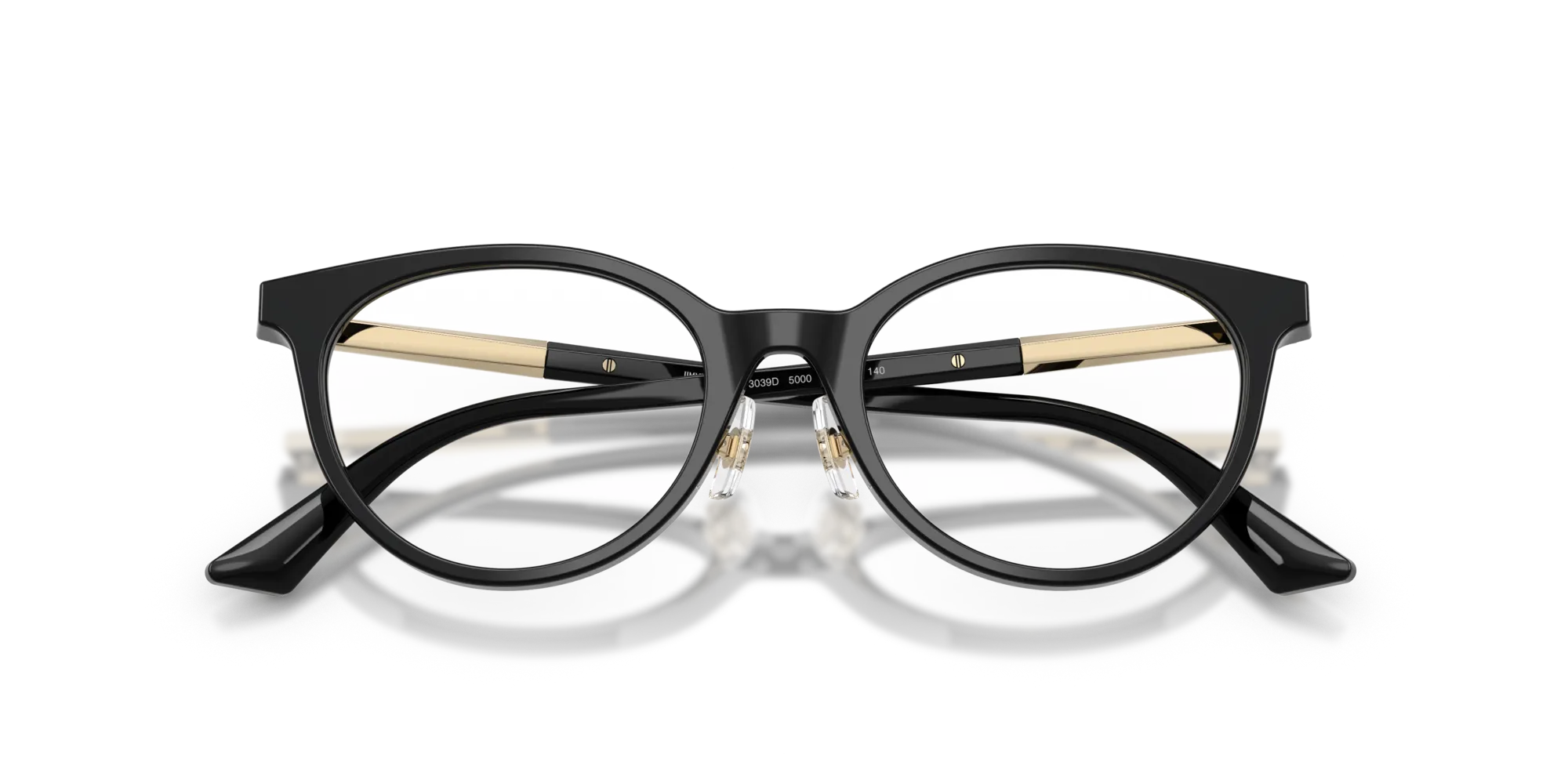 Jimmy Choo JC3039D 5000 Montature da vista Acetato Nero Rotonda Normale - immagine 4
