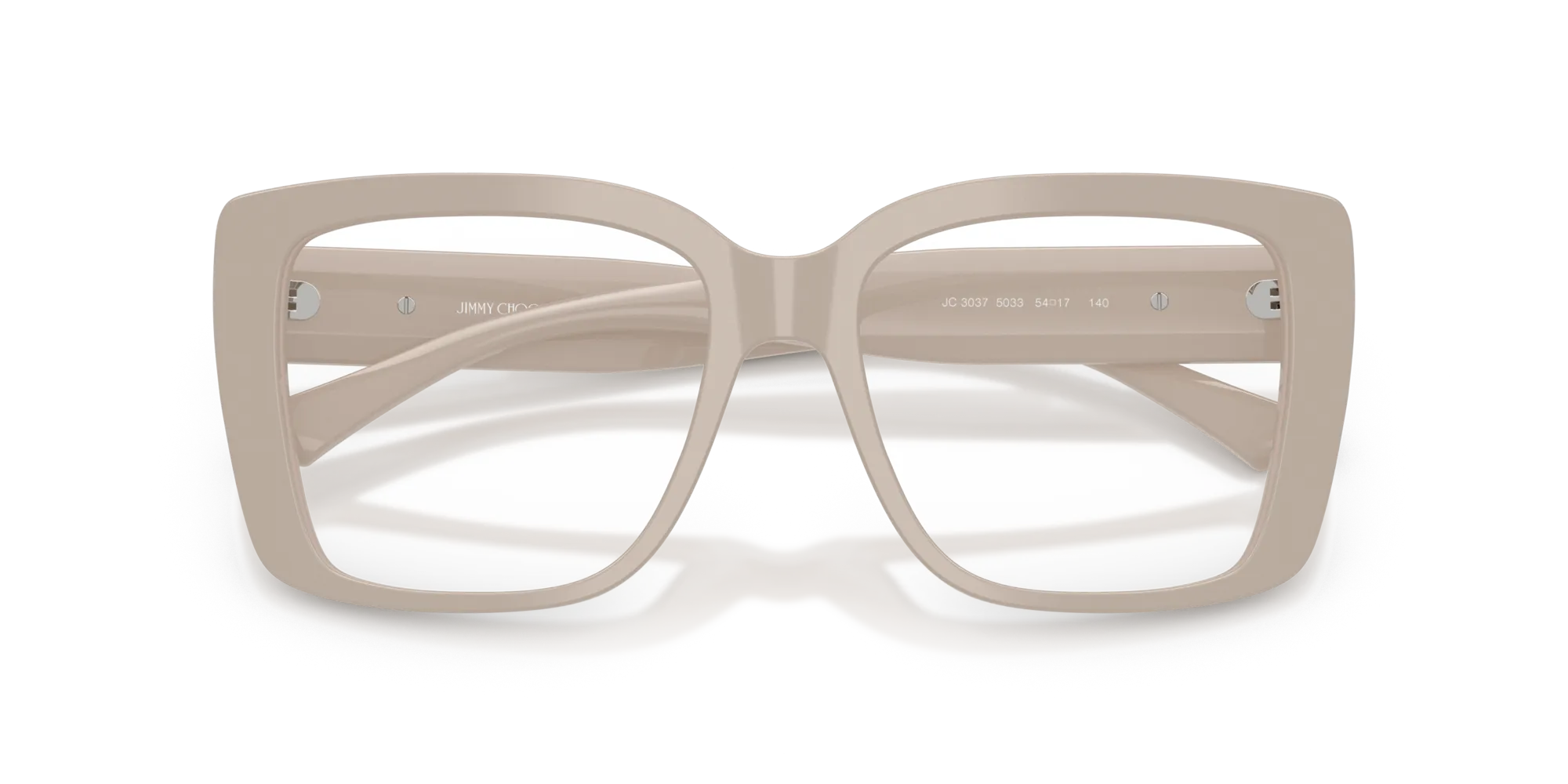 Jimmy Choo JC3037 5033 Montature da vista Acetato Marrone Squadrata Normale - immagine 3