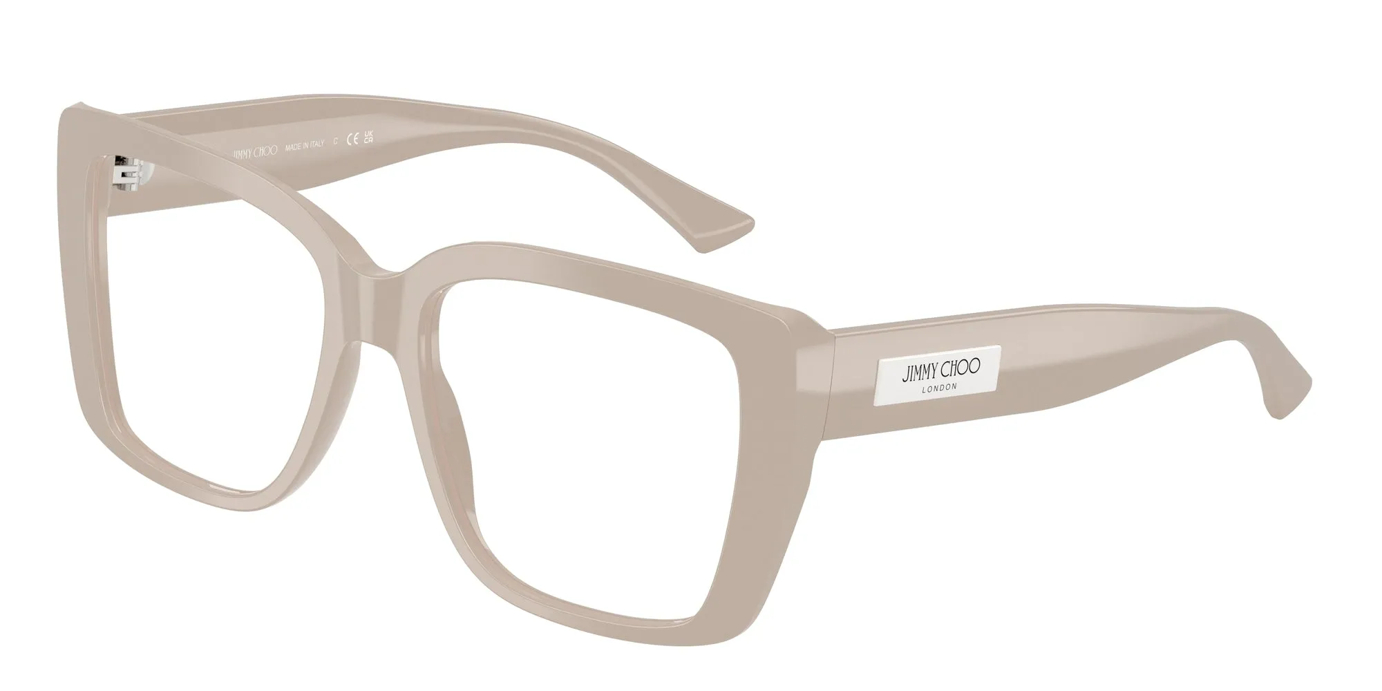 Jimmy Choo JC3037 5033 Montature da vista Acetato Marrone Squadrata Normale - immagine 2