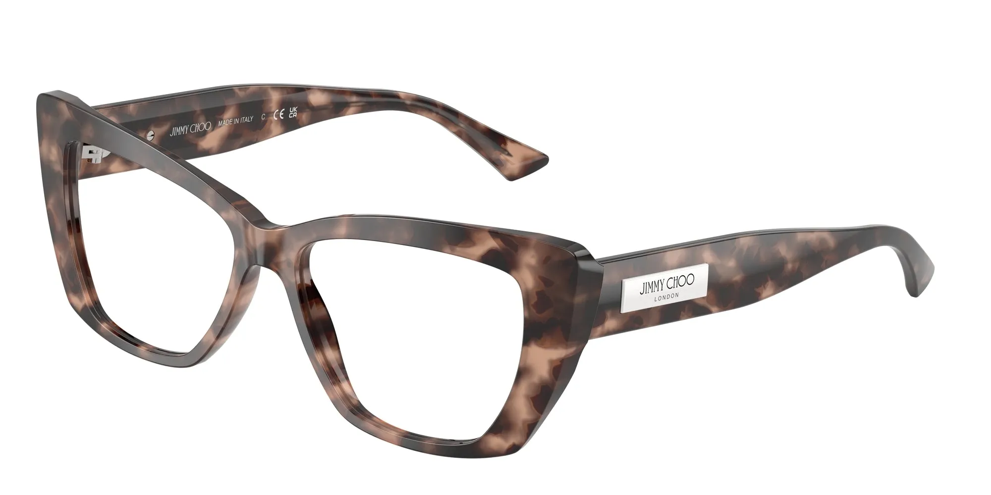Jimmy Choo JC3036 5070 Montature da vista Acetato Rosa Cat Eye Normale - immagine 1