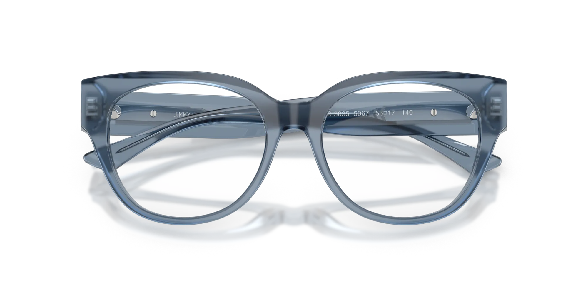 Jimmy Choo JC3035 5067 Montature da vista Acetato Blu Pantos Normale - immagine 2