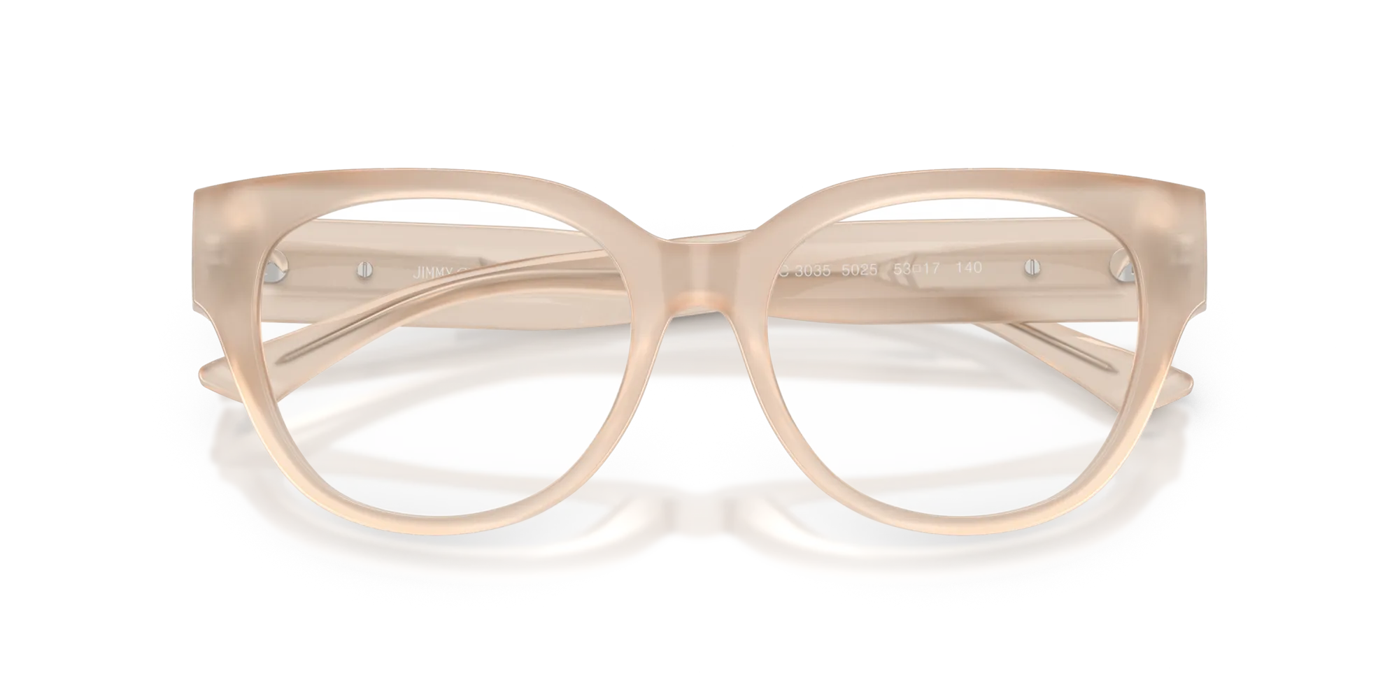 Jimmy Choo JC3035 5025 Montature da vista Acetato Marrone Pantos Normale - immagine 2