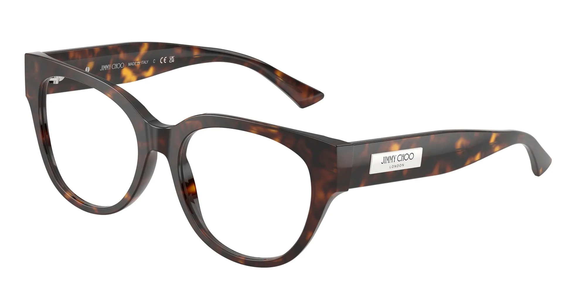 Jimmy Choo JC3035 5002 Montature da vista Acetato Tartaruga Pantos Normale - immagine 1