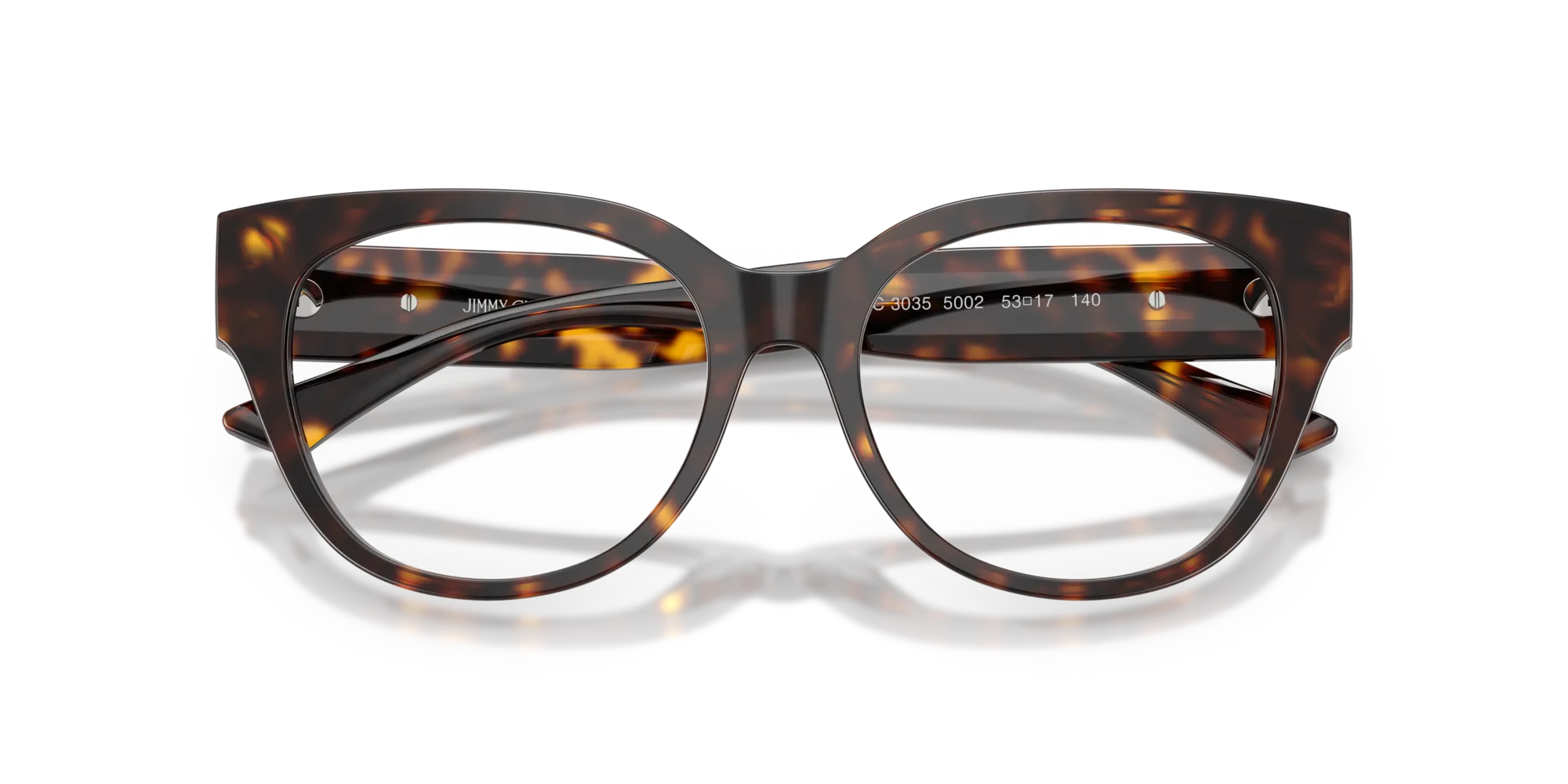 Jimmy Choo JC3035 5002 Montature da vista Acetato Tartaruga Pantos Normale - immagine 2