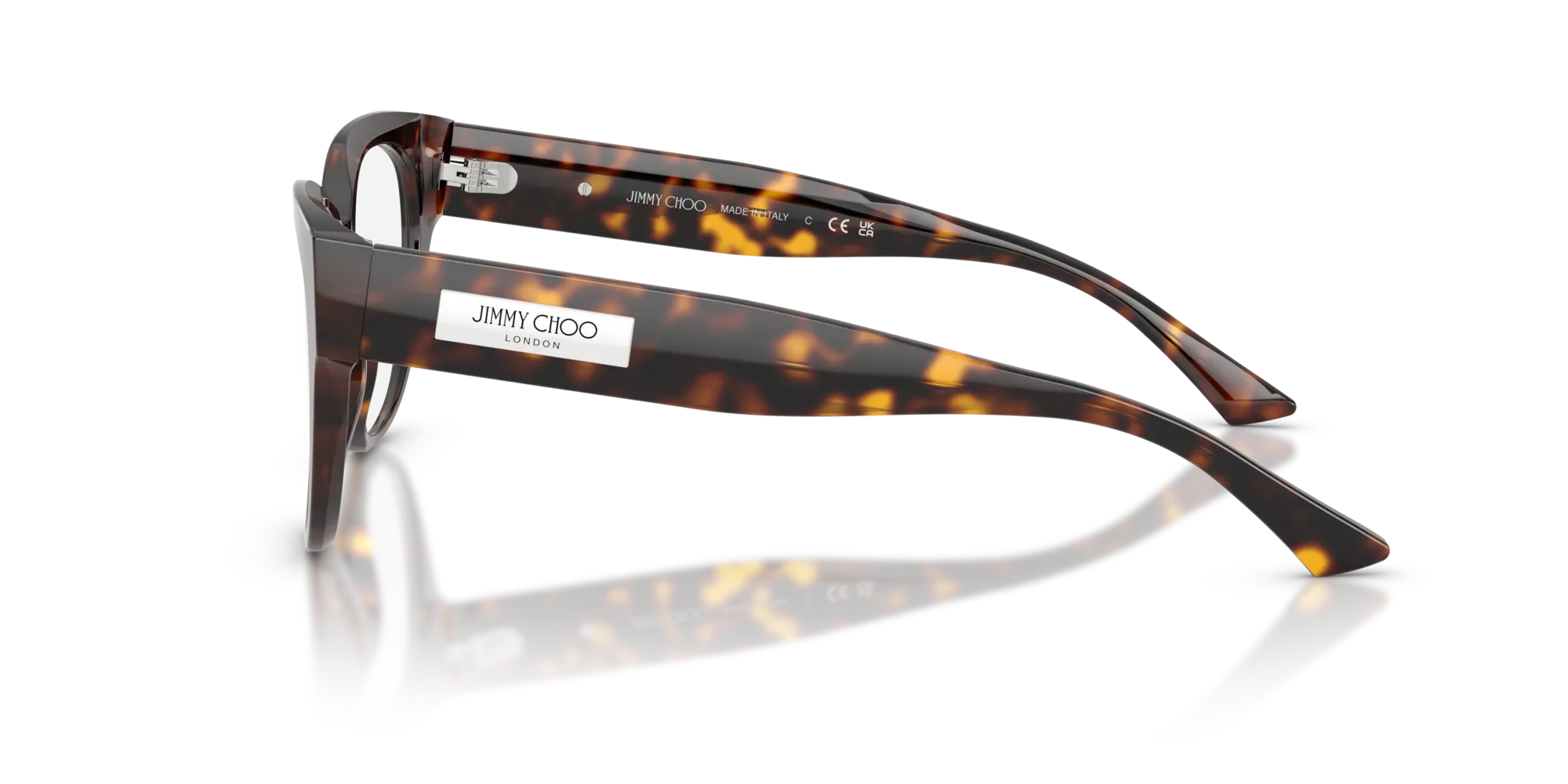 Jimmy Choo JC3035 5002 Montature da vista Acetato Tartaruga Pantos Normale - immagine 4
