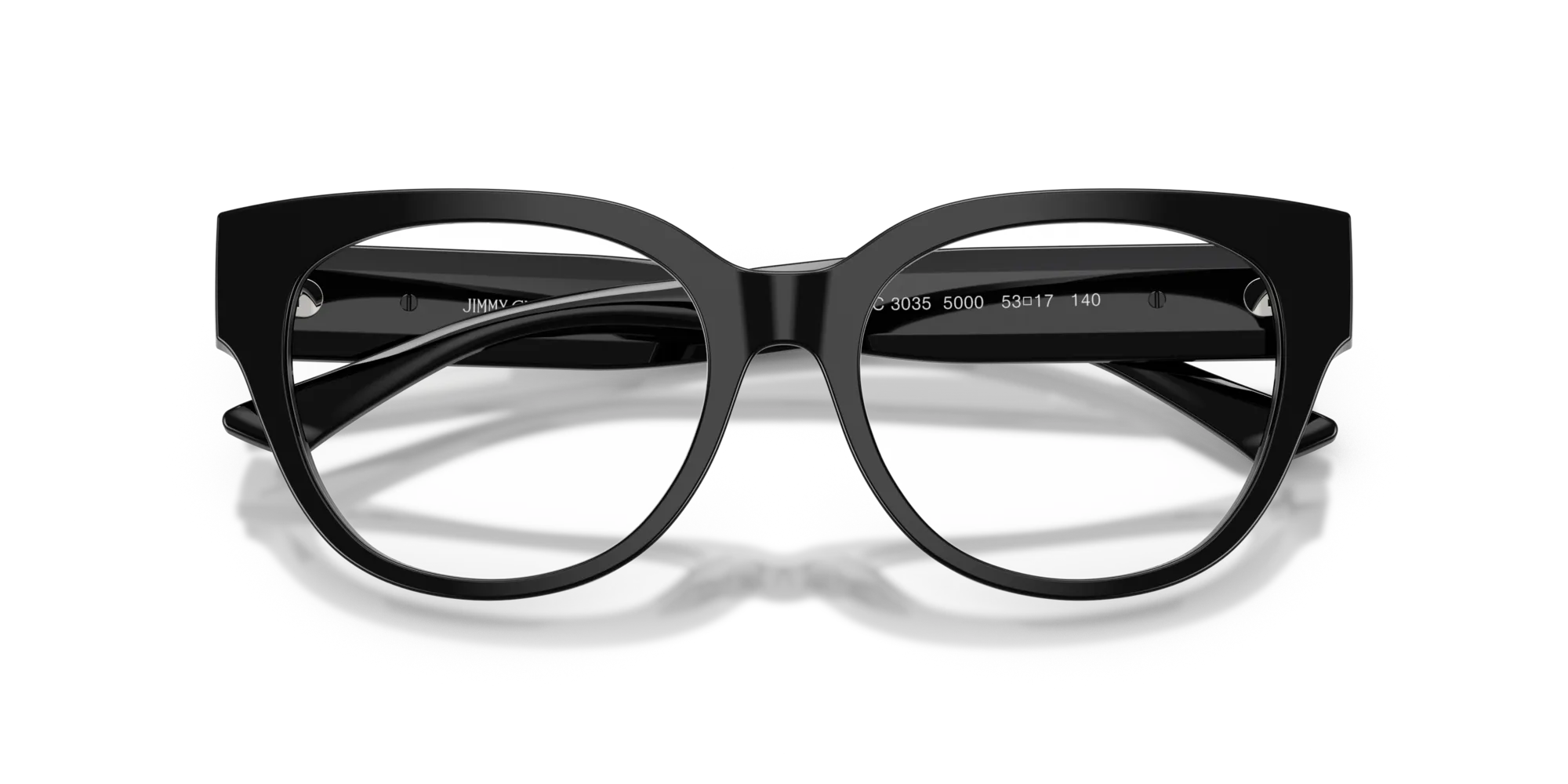 Jimmy Choo JC3035 5000 Montature da vista Acetato Nero Pantos Normale - immagine 2