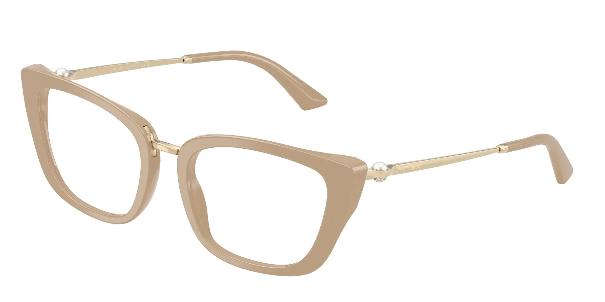 Jimmy Choo JC3034HB 5015 Montature da vista Acetato Marrone Cat Eye Normale - immagine 1