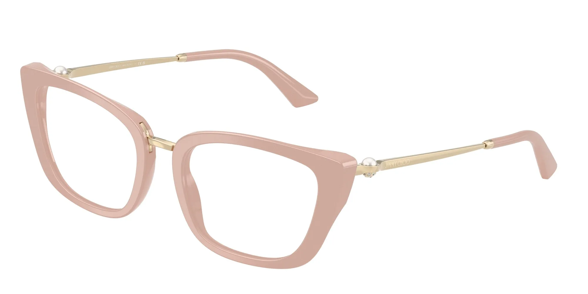 Jimmy Choo JC3034HB 5014 Montature da vista Acetato Rosa Cat Eye Normale - immagine 1