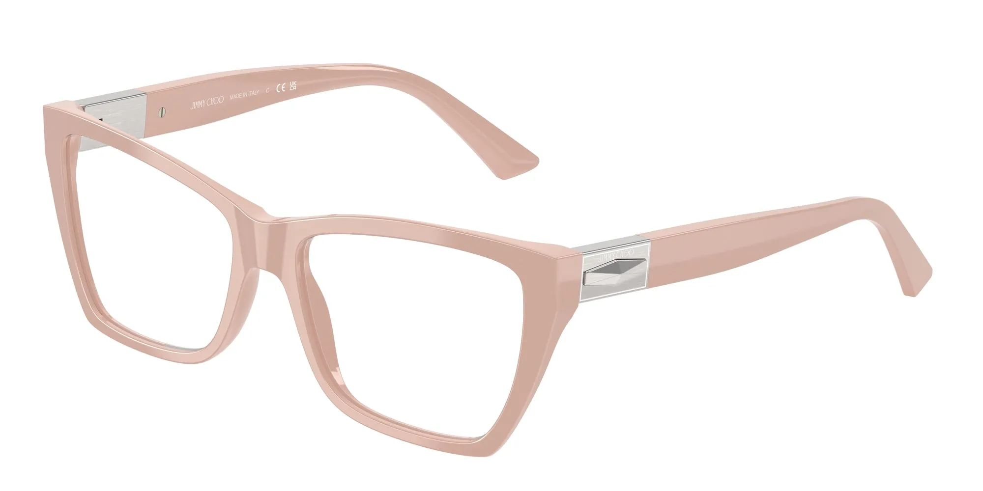 Jimmy Choo JC3028 5014 Montature da vista Acetato Rosa Cat Eye Normale - immagine 1