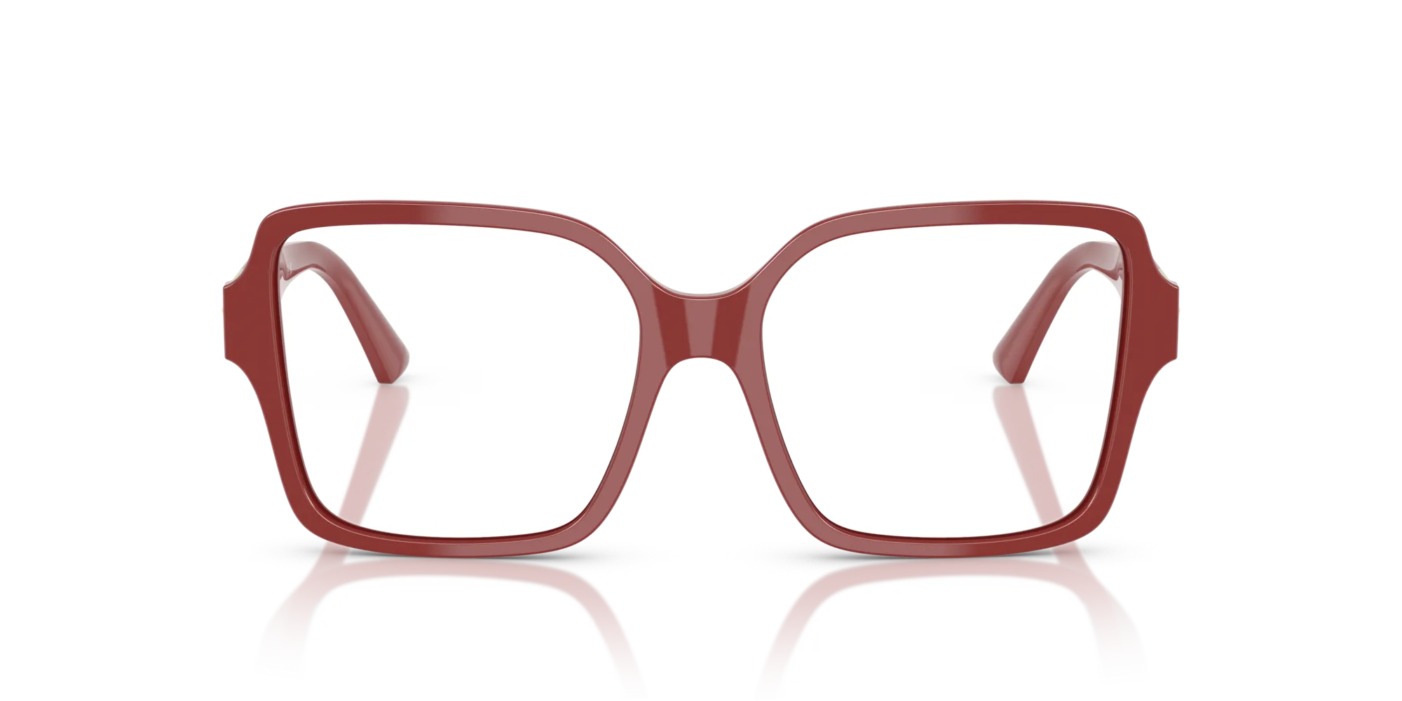 Jimmy Choo JC3027 5013 Montature da vista Acetato Rosso Squadrata Normale - immagine 3