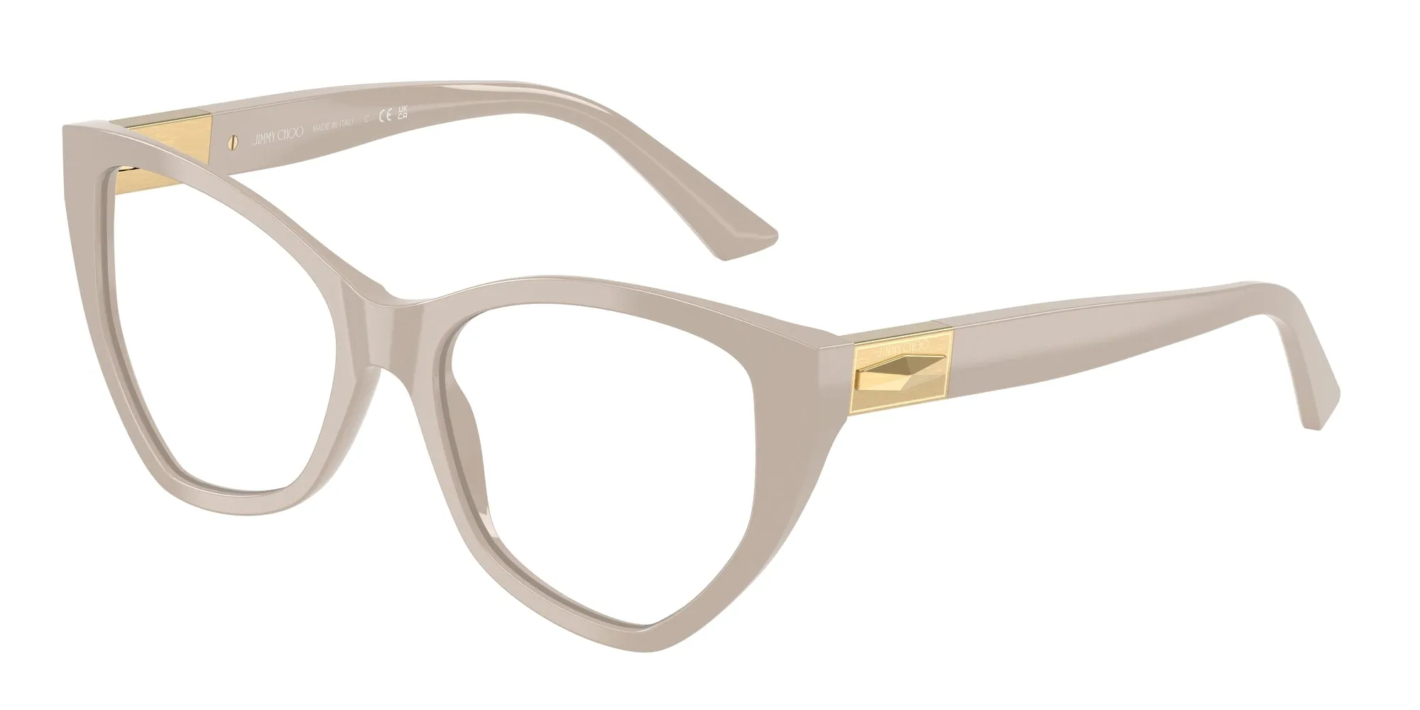 Jimmy Choo JC3026 5033 Montature da vista Acetato Grigio Geometrica Normale - immagine 1