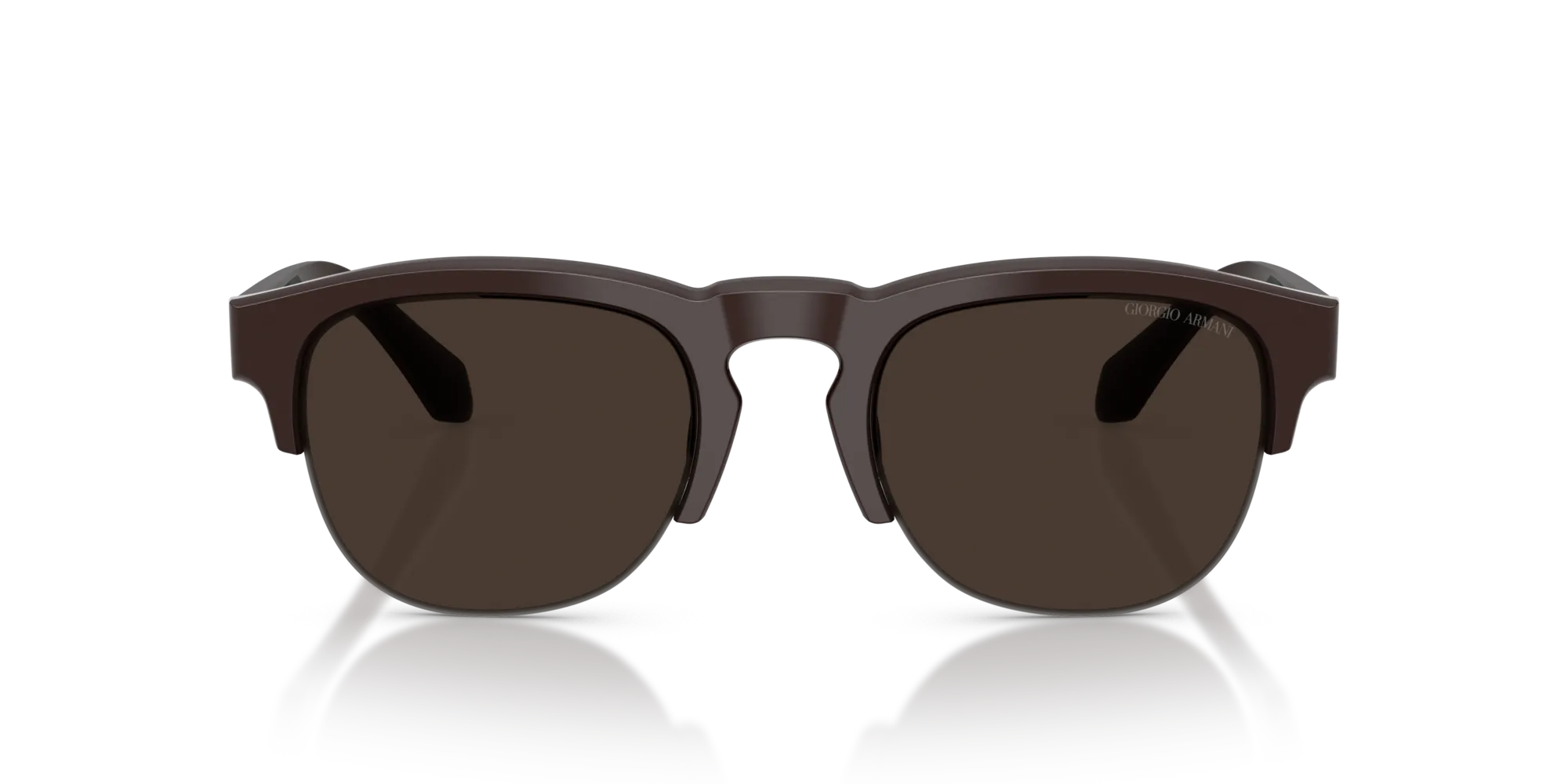 Giorgio Armani AR8238 622073 Occhiali da sole Acetato Marrone Marrone Pantos Normale - immagine 3