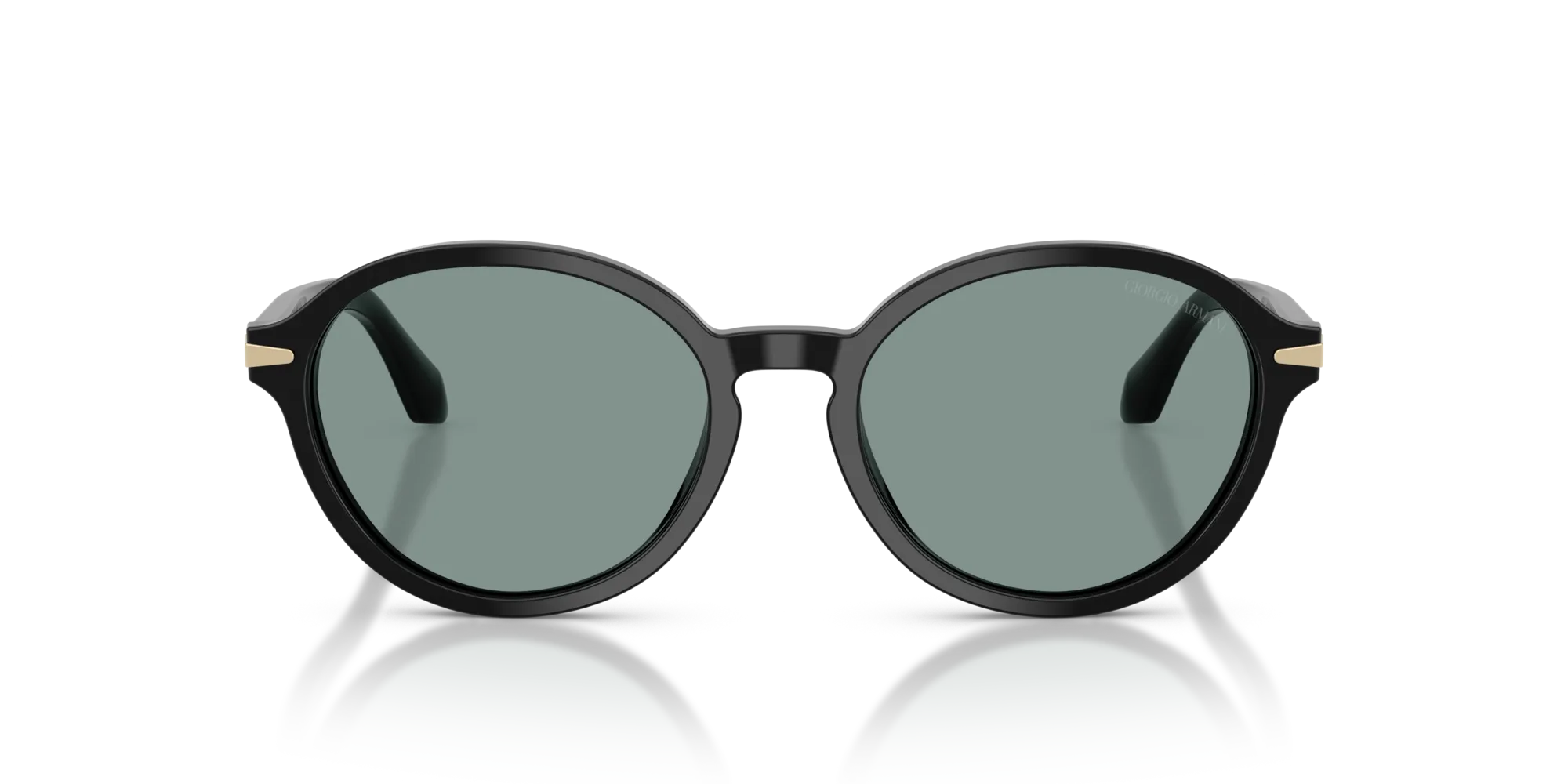 Giorgio Armani AR8237 587556 Occhiali da sole Acetato Nero Grigio Rotonda Normale - immagine 3