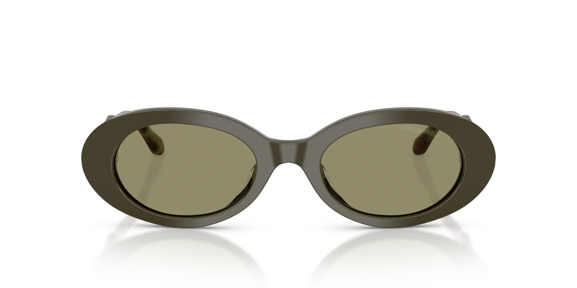 Giorgio Armani AR8234U 62292A Occhiali da sole Acetato Verde Verde Rotonda Normale - immagine 3