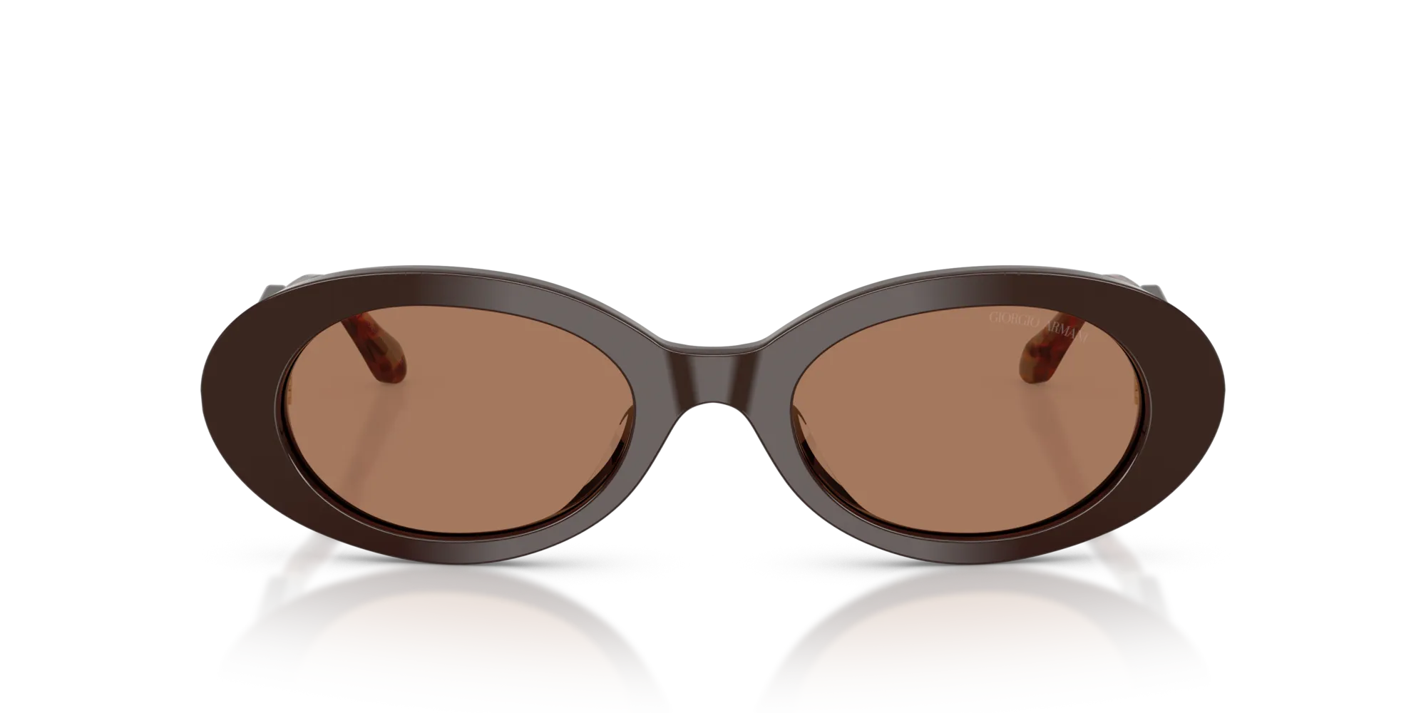 Giorgio Armani AR8234U 622773 Occhiali da sole Acetato Marrone Marrone Rotonda Normale - immagine 3