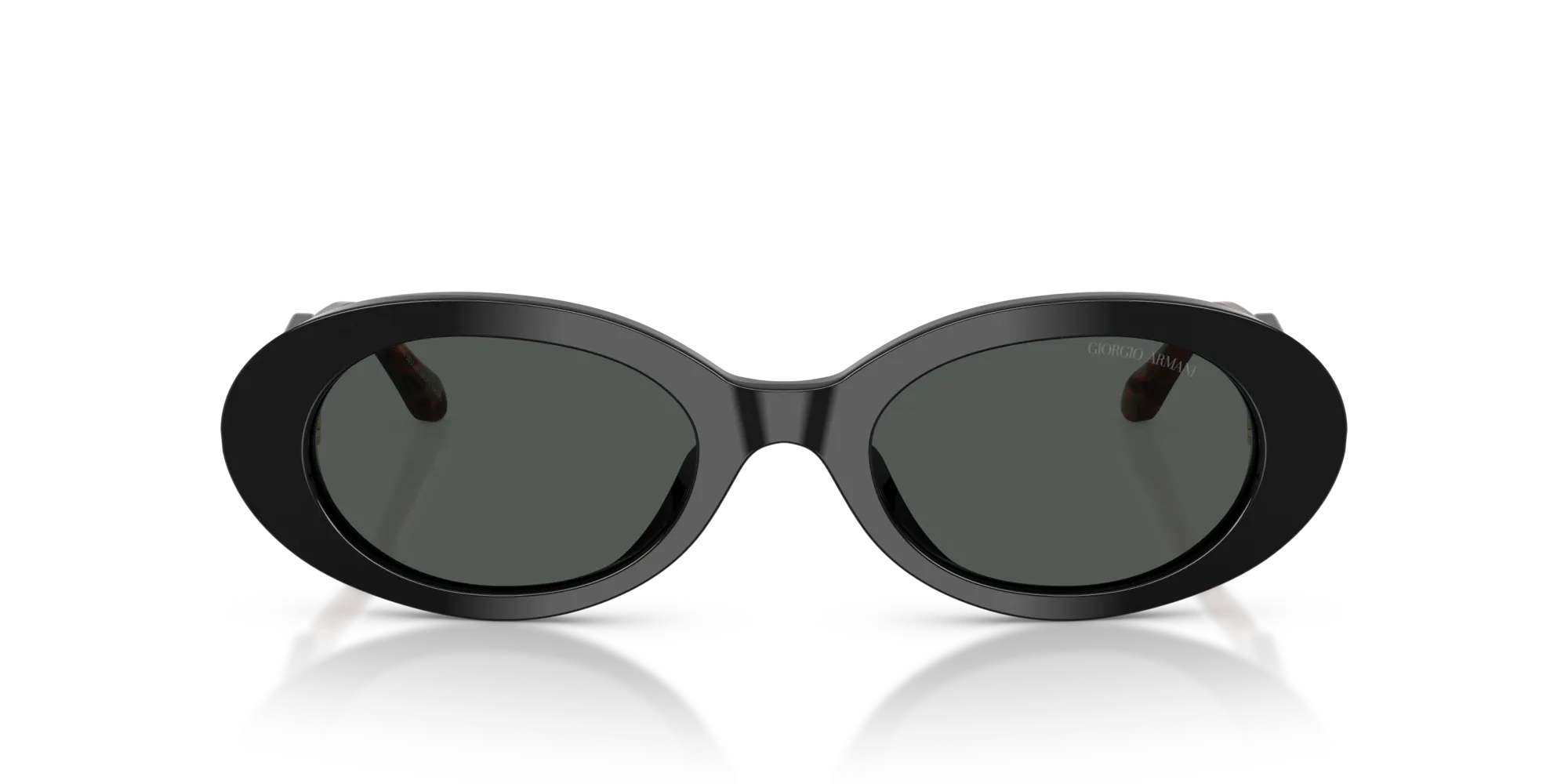 Giorgio Armani AR8234U 587587 Occhiali da sole Acetato Nero Grigio Rotonda Normale - immagine 3