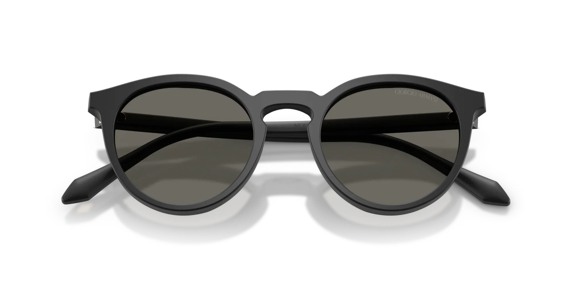 Giorgio Armani AR8230U 5875R5 Occhiali da sole Acetato Nero Grigio Pantos Normale - immagine 2
