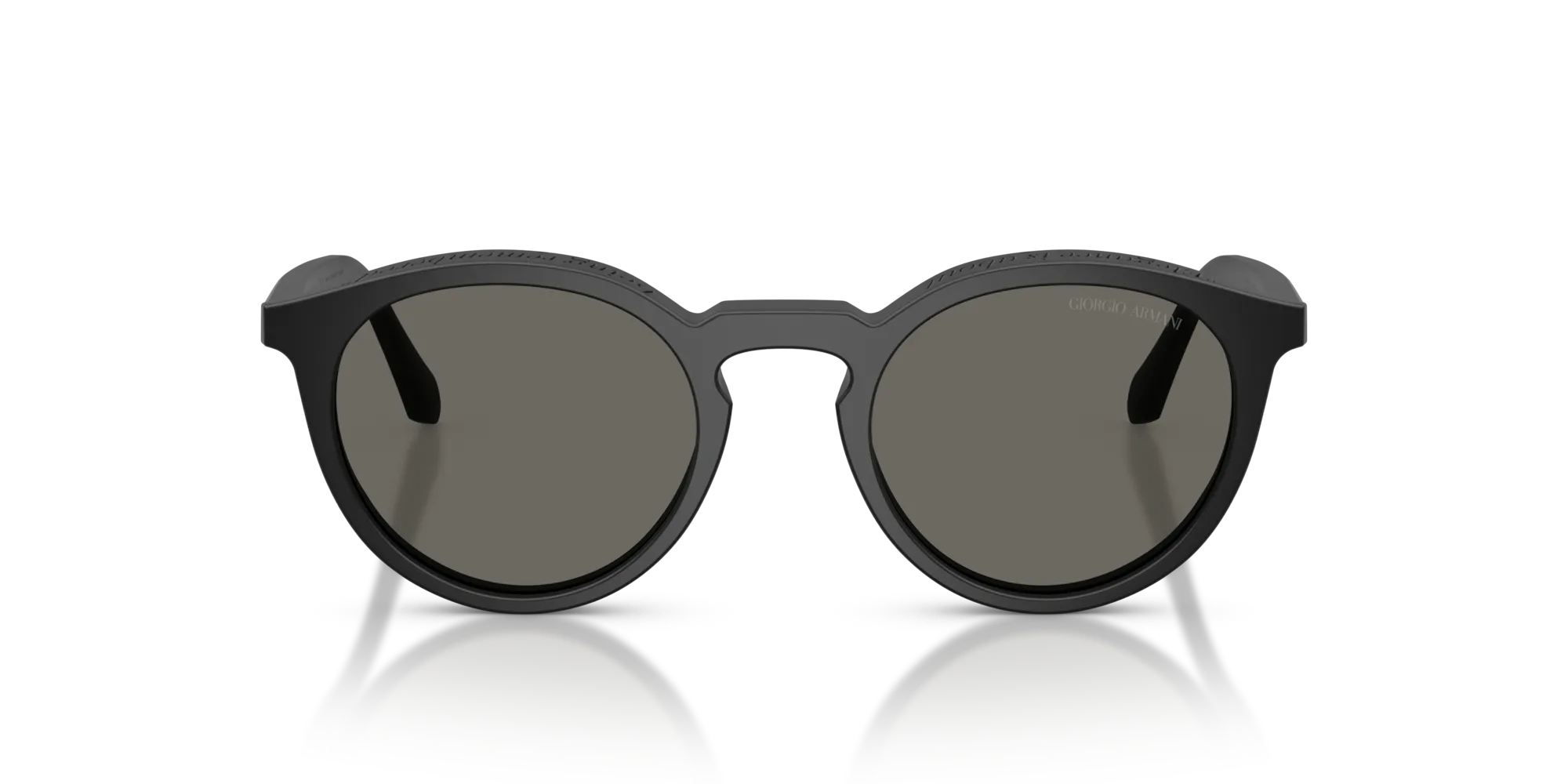 Giorgio Armani AR8230U 5875R5 Occhiali da sole Acetato Nero Grigio Pantos Normale - immagine 3