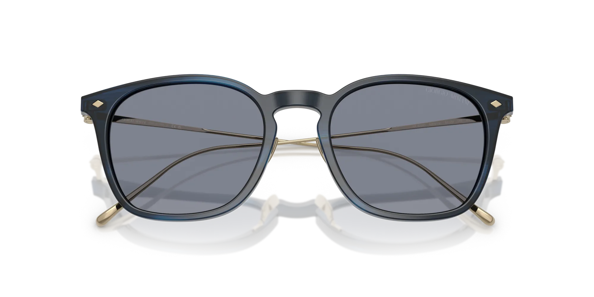 Giorgio Armani AR8226T 620919 Occhiali da sole Acetato Blu Blu Pillow Normale - immagine 2