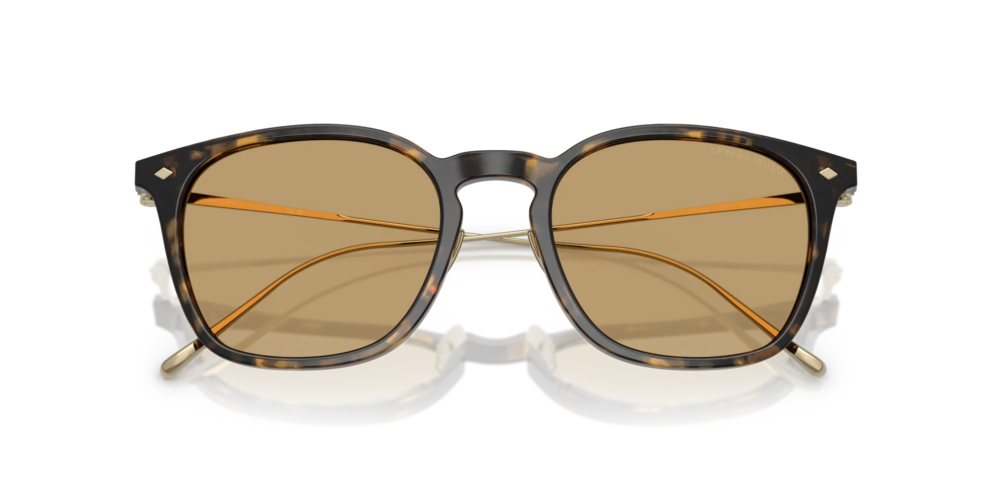 Giorgio Armani AR8226T 620773 Occhiali da sole Acetato Tartaruga Marrone Pillow Normale - immagine 2