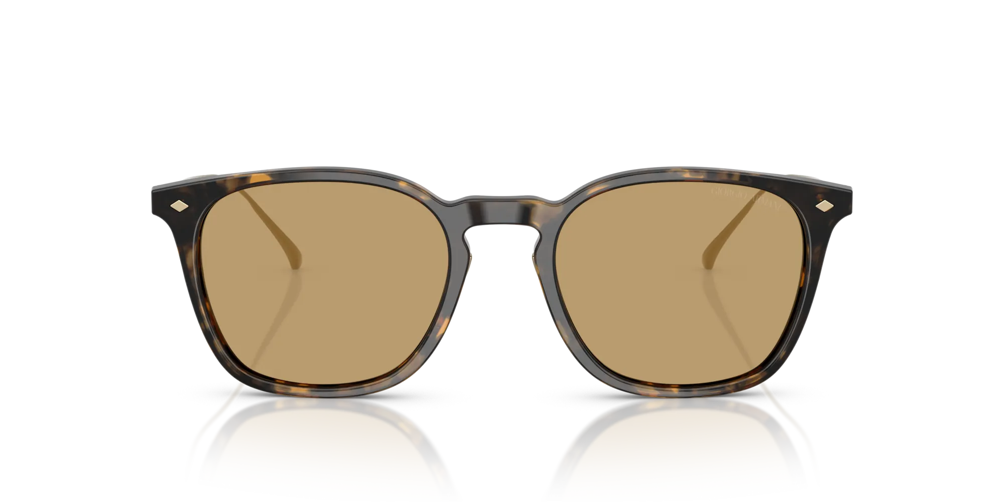 Giorgio Armani AR8226T 620773 Occhiali da sole Acetato Tartaruga Marrone Pillow Normale - immagine 3