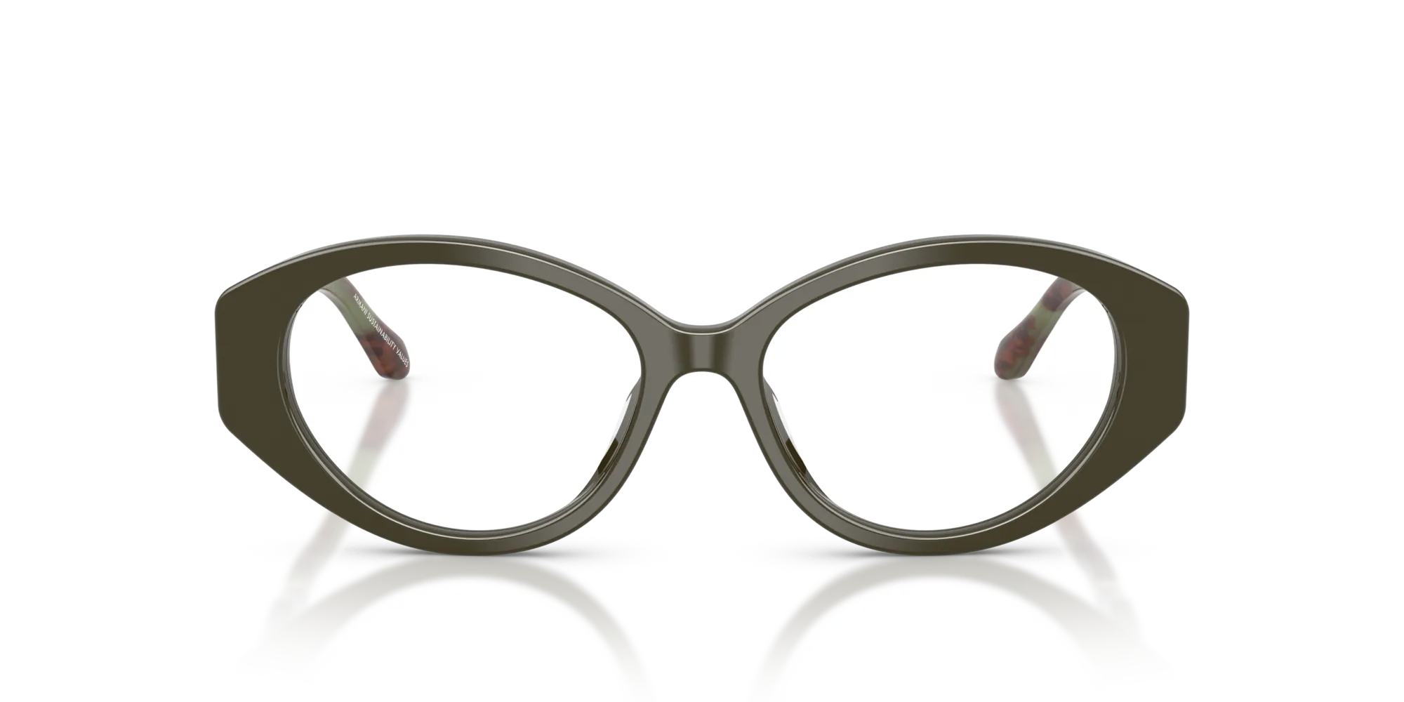 Giorgio Armani AR7281U 6229 Montature da vista Acetato Verde Rotonda Normale - immagine 3