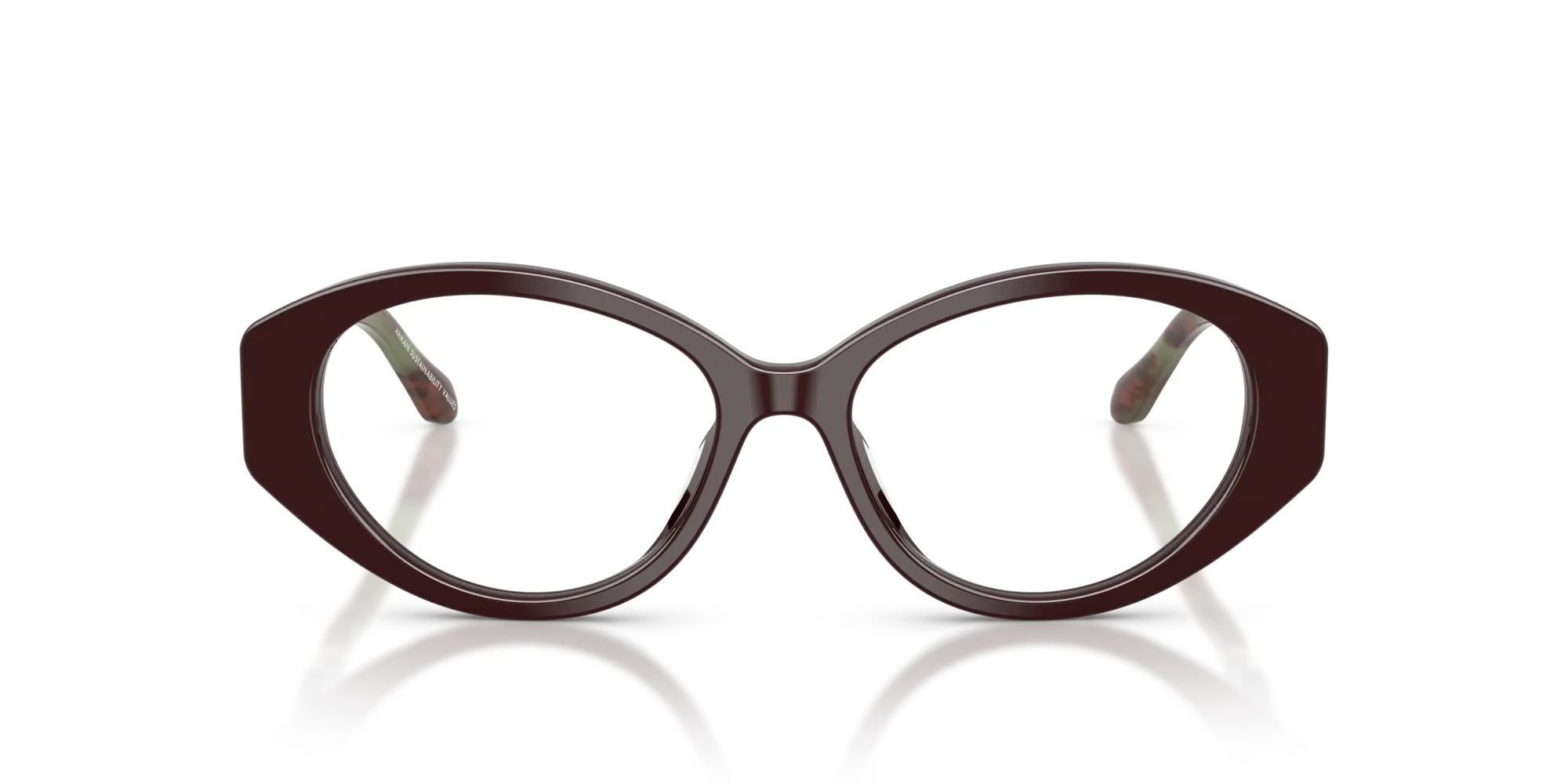 Giorgio Armani AR7281U 6228 Montature da vista Acetato Viola Rotonda Normale - immagine 3