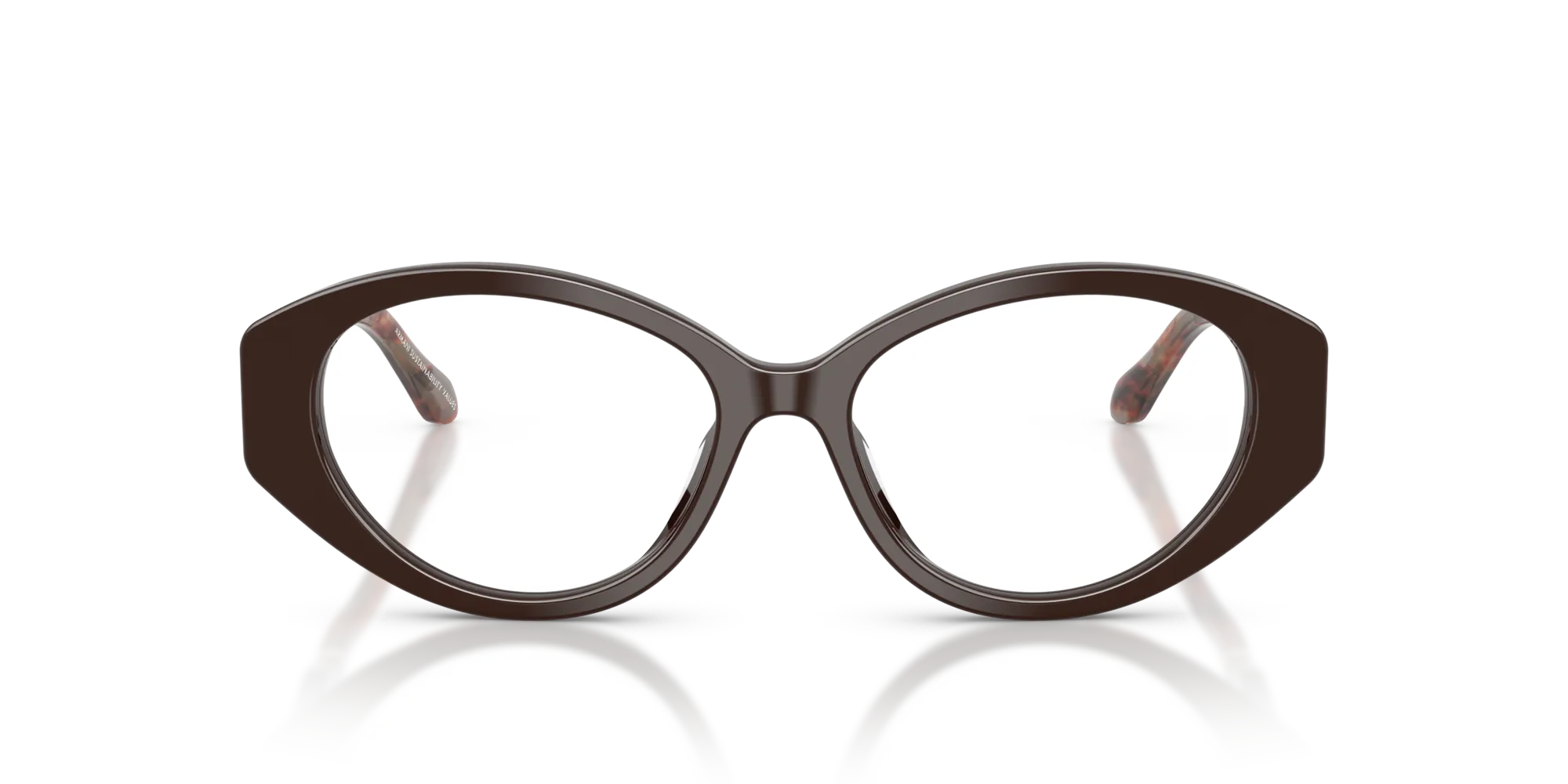 Giorgio Armani AR7281U 6227 Montature da vista Acetato Marrone Rotonda Normale - immagine 3