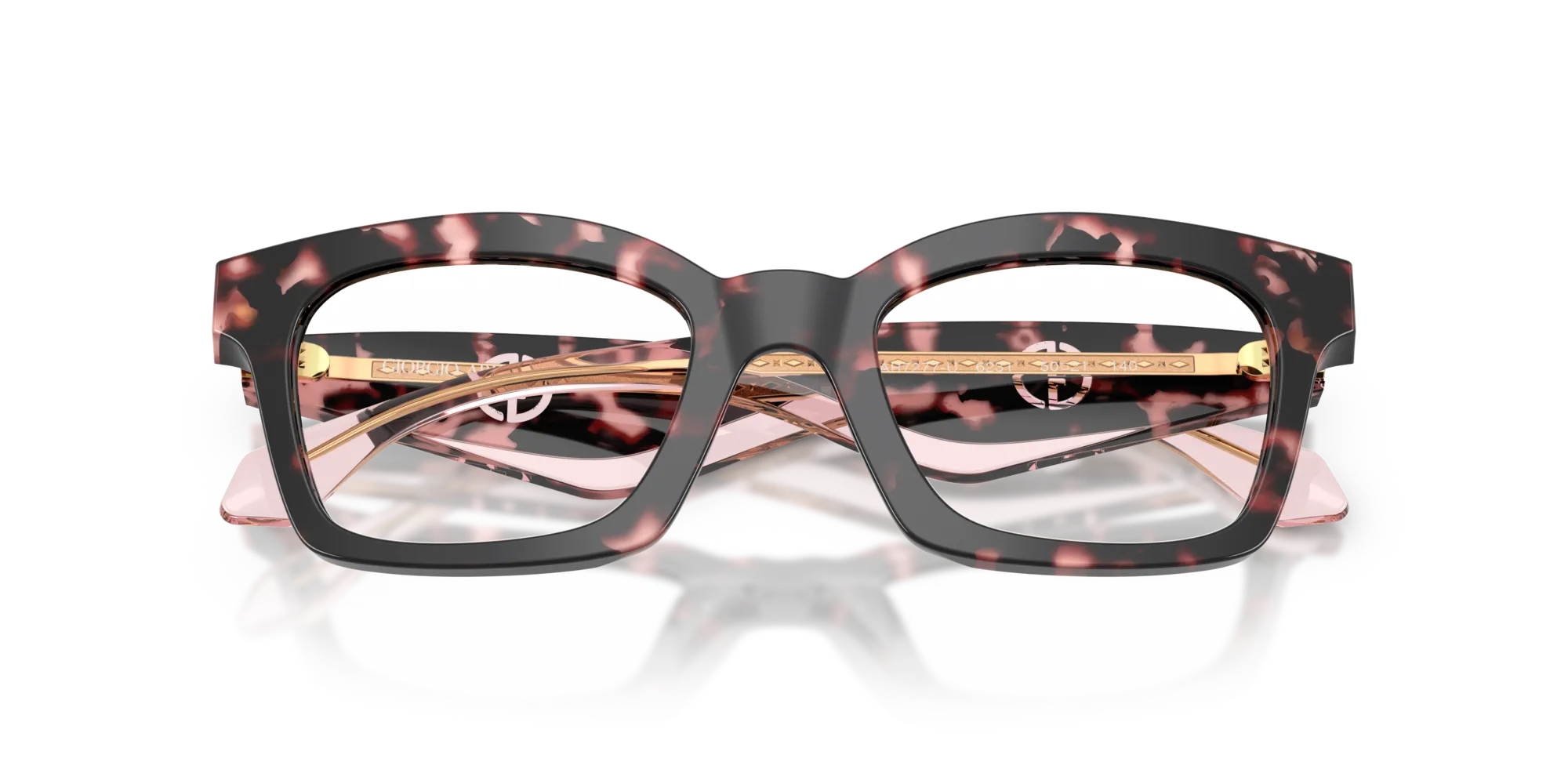 Giorgio Armani AR7277U 6230 Montature da vista Acetato Tartaruga Farfalla Normale - immagine 2