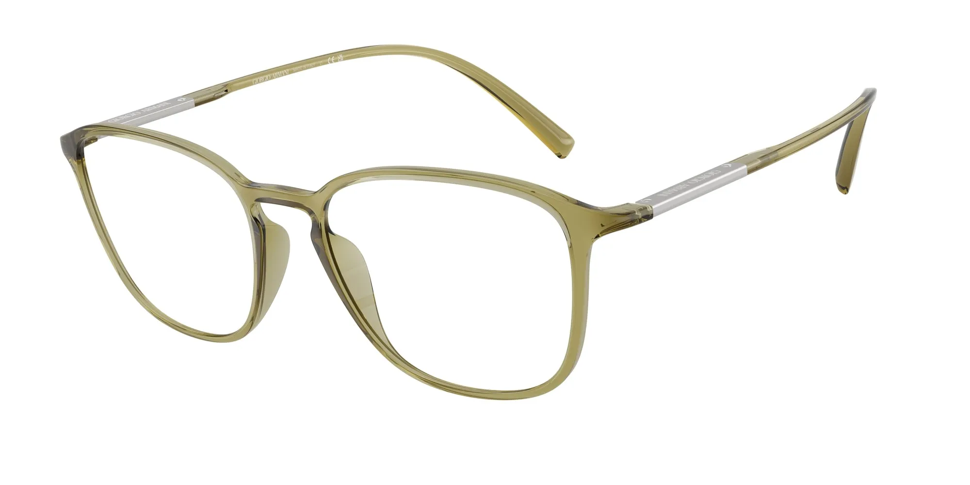 Giorgio Armani AR7276U 6240 Montature da vista Iniettato Verde Pillow Normale - immagine 1
