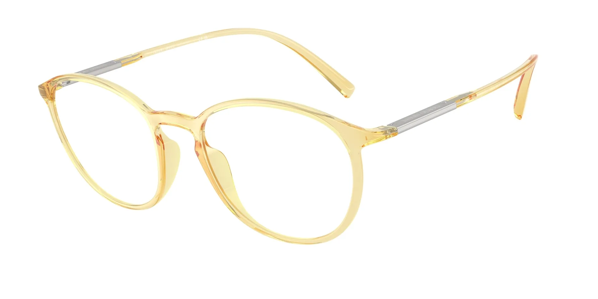 Giorgio Armani AR7275U 6238 Montature da vista Iniettato Giallo Pantos Normale - immagine 1