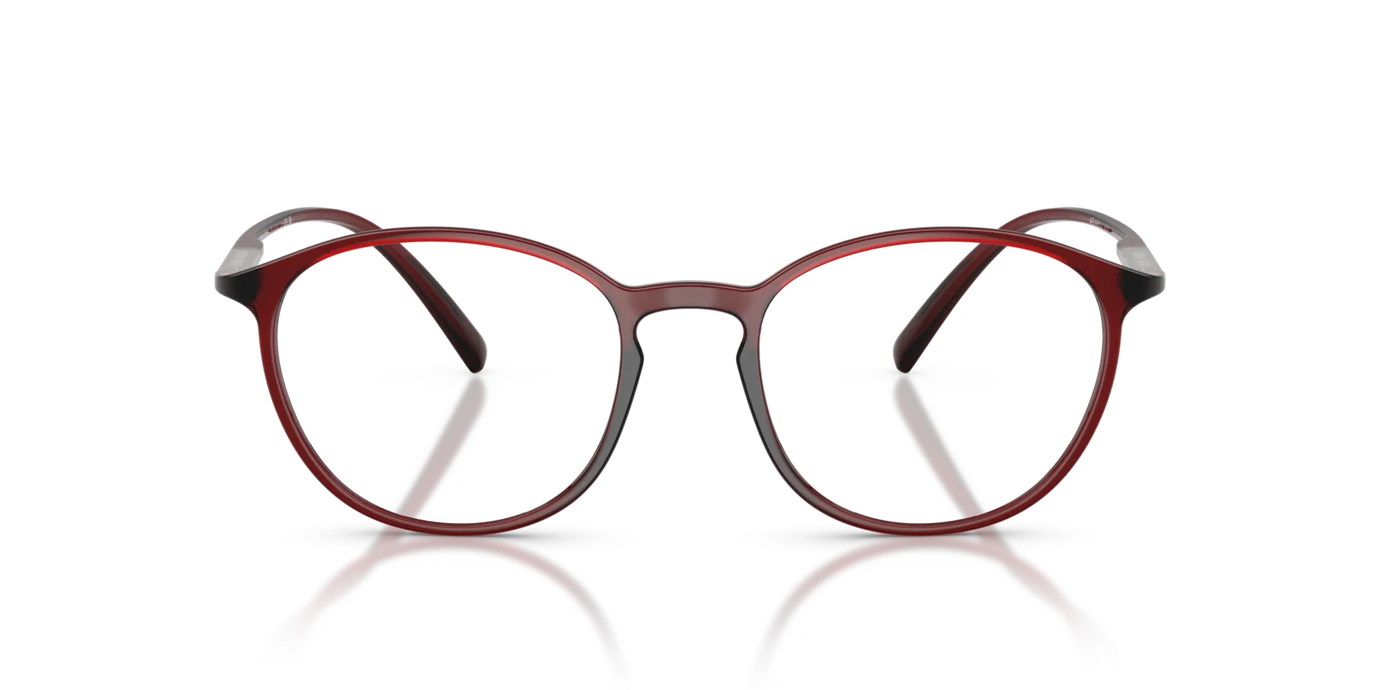 Giorgio Armani AR7275U 6237 Montature da vista Iniettato Rosso Pantos Normale - immagine 3