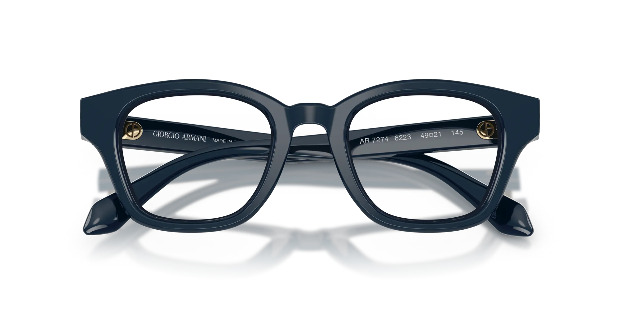 Giorgio Armani AR7274 6223 Montature da vista Acetato Blu Pillow Normale - immagine 2