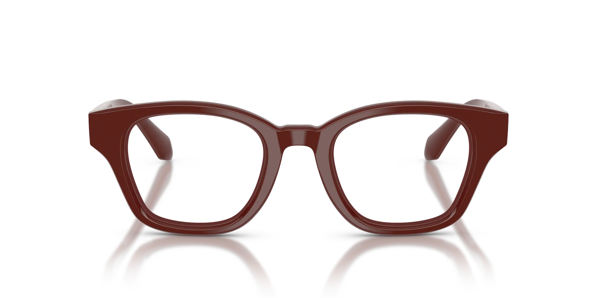 Giorgio Armani AR7274 6221 Montature da vista Acetato Rosso Pillow Normale - immagine 3
