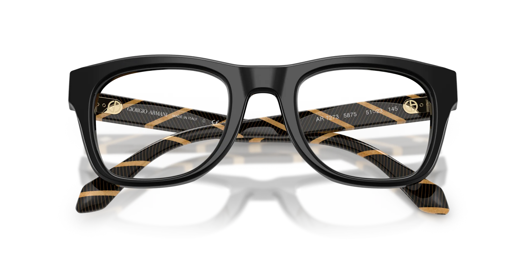 Giorgio Armani AR7273 5875 Montature da vista Acetato Nero Pillow Normale - immagine 2