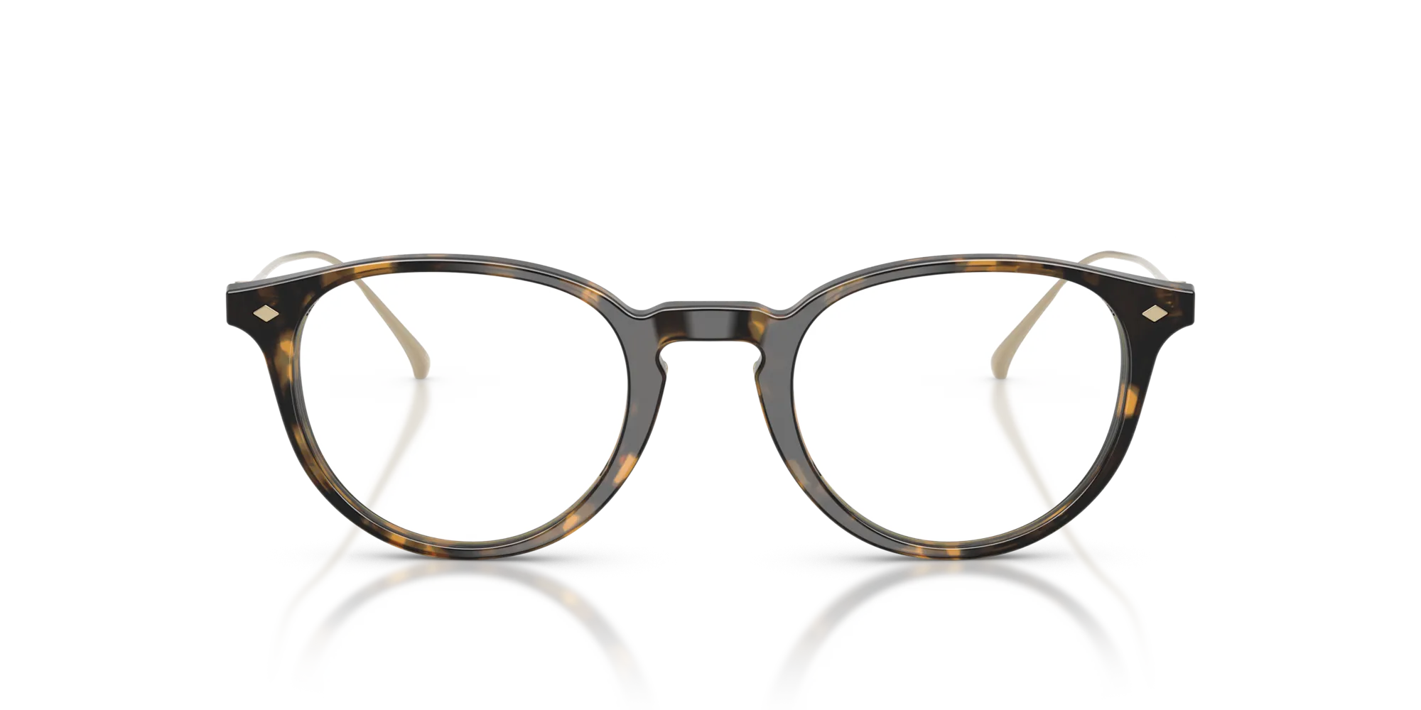 Giorgio Armani AR7270T 6207 Montature da vista Acetato Tartaruga Pantos Normale - immagine 3