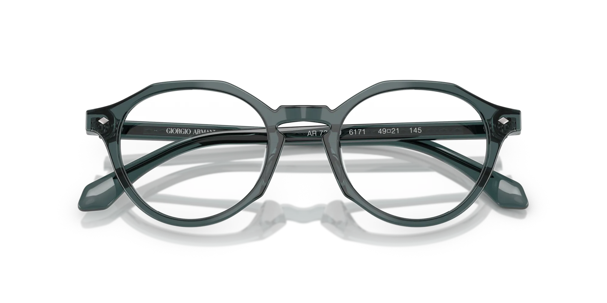 Giorgio Armani AR7264U 6171 Montature da vista Acetato Grigio Pantos Normale - immagine 2