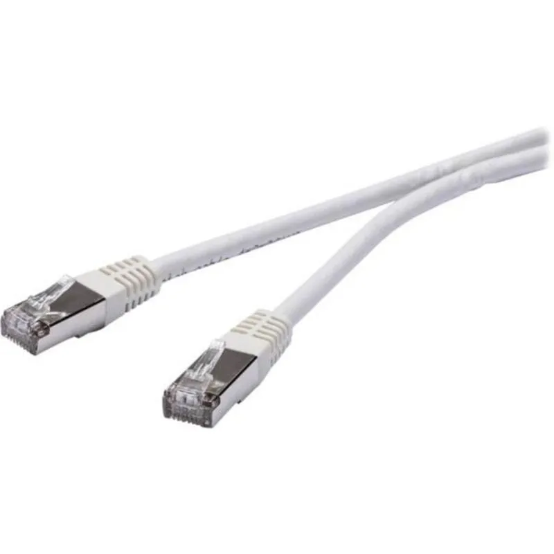 Cavo di Rete Vivanco Cat5e RJ-45 5 m Bianco - immagine 1